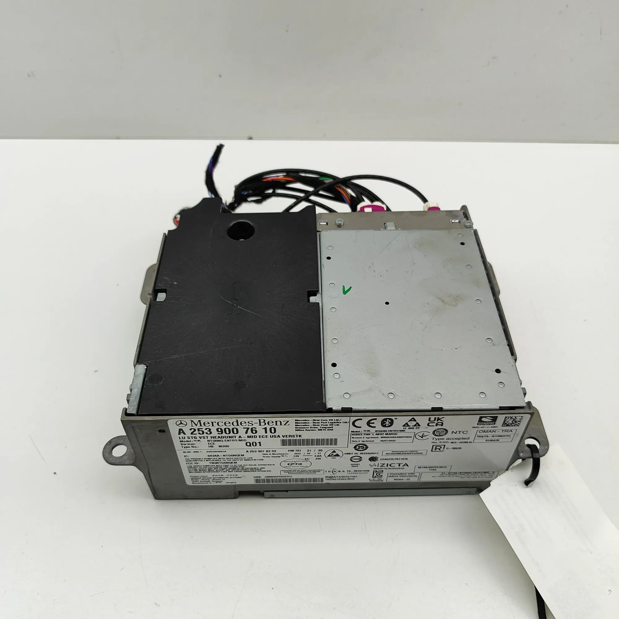 Mercedes-Benz GLC (X253) Music Navi CD Radio Player Head Unit A2539018202, A2539007610 Music Navi CD Radio Pl...