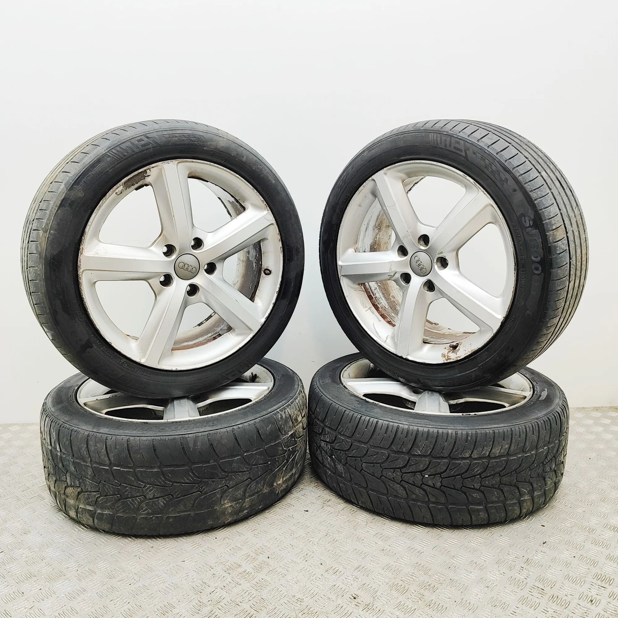 Audi Q7 (4L) Alloy Wheel Set 4L0601025BE, 4L0601025BD Alloy Wheel Set AUDI Q...