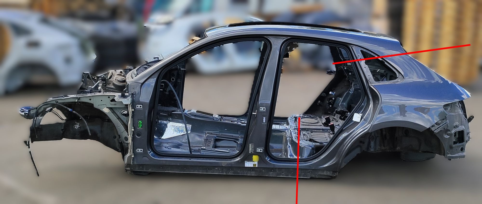 Porsche Macan Rear Left Quarter Panel