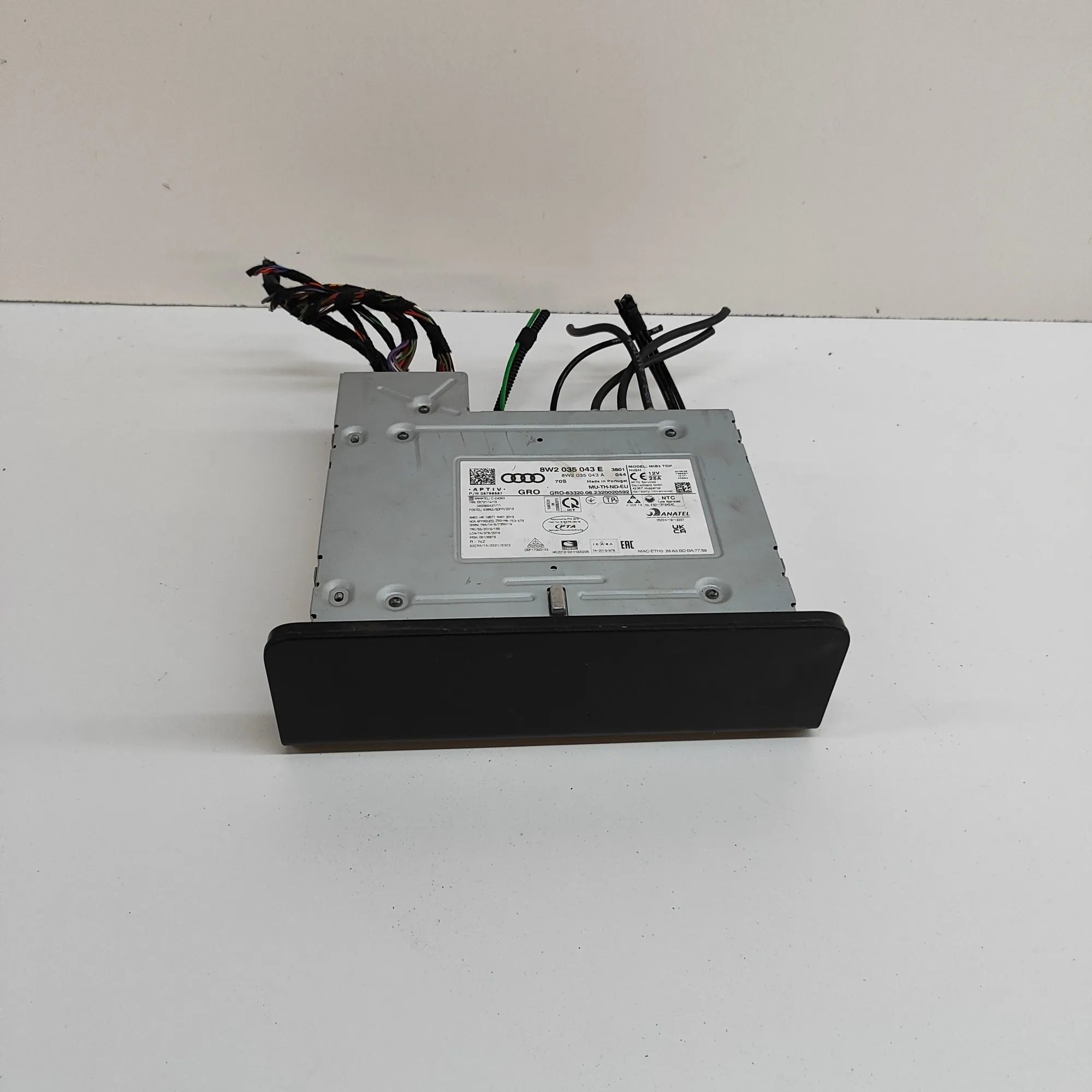 Audi A5 (B10) Navigation Control Unit 8W2035043A, 8W2035043E Navigation Control Unit ...