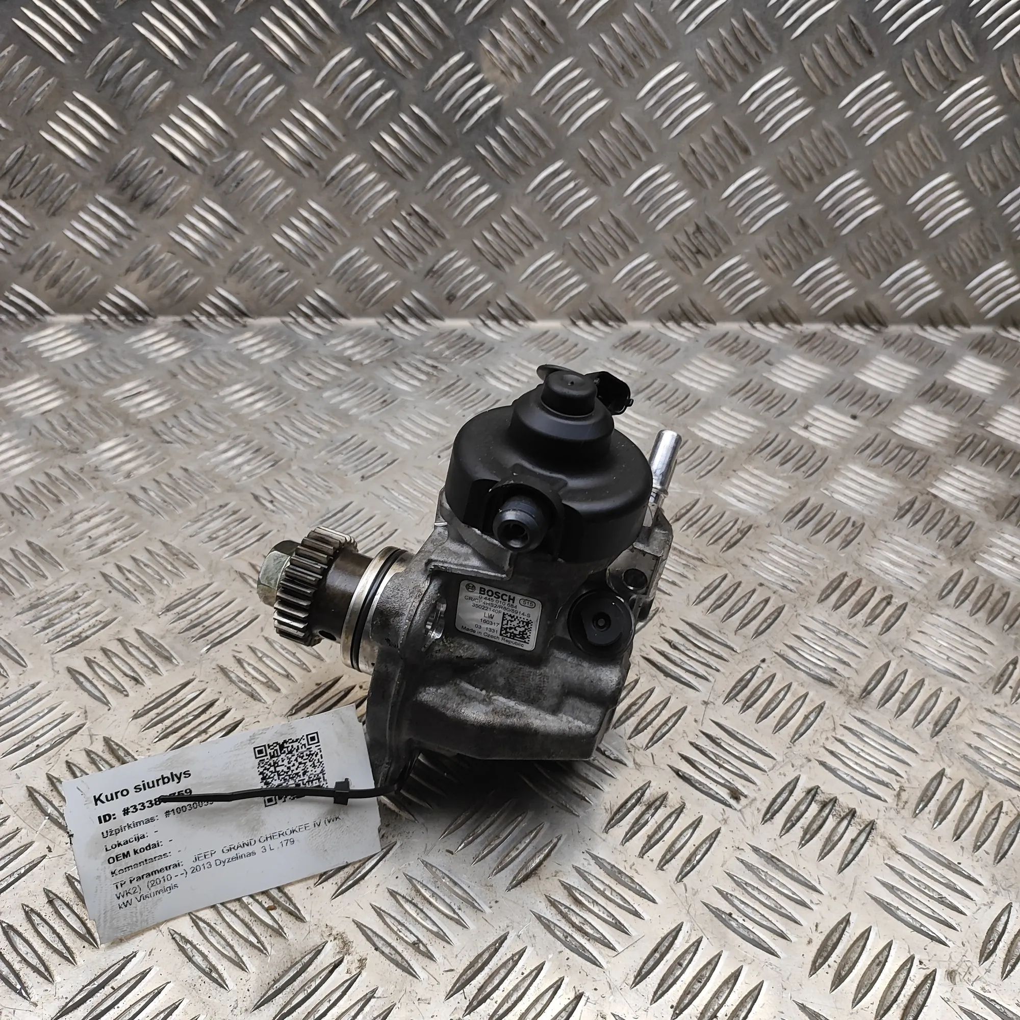 Jeep Grand Cherokee (WK) polttoainepumppu 0445010684, 35022140F Fuel Pump JEEP GRAND CHER...