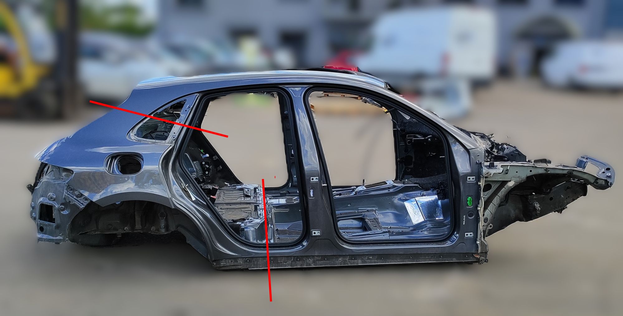 Porsche Macan Rear Right Quarter Panel