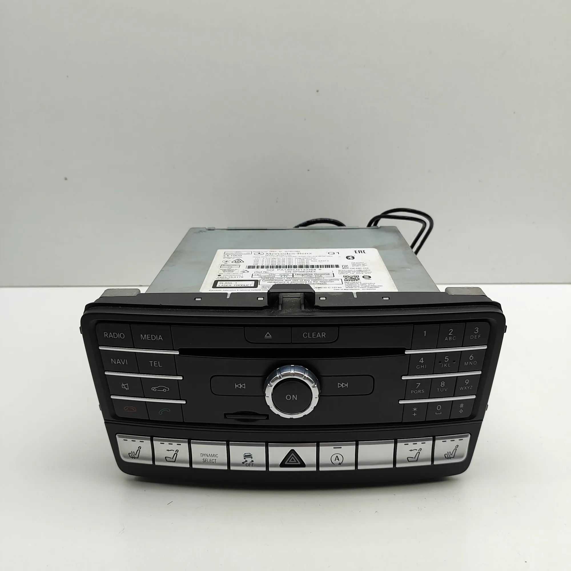 Mercedes-Benz C (W205) Music Navi CD Radio Player Head Unit A1729013006, A1729023408, A1729025607, A1769024...
