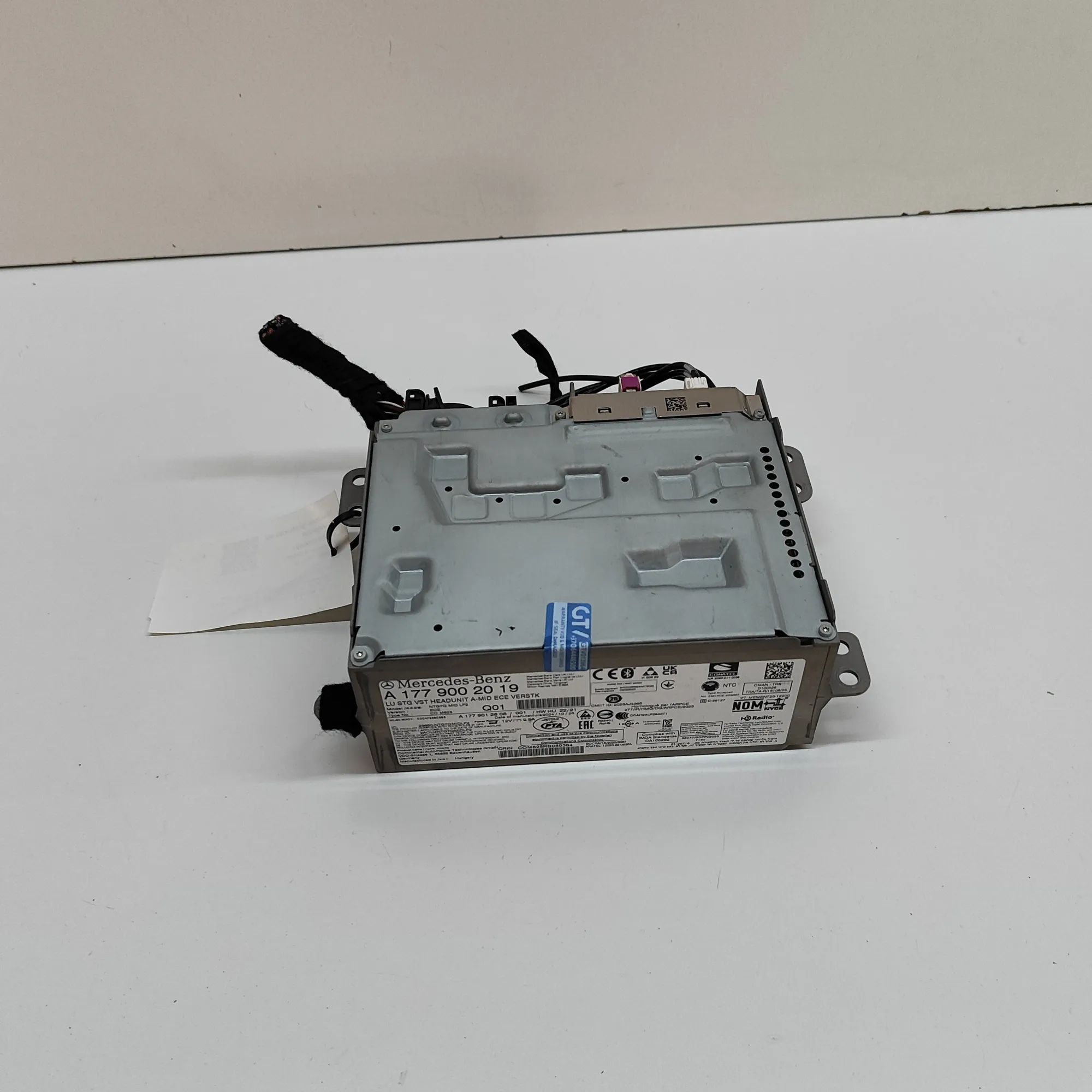 Mercedes-Benz CLA (C118) Music Navi CD Radio Player Head Unit A1779012608, A1779002019 Music Navi CD Radio Pl...