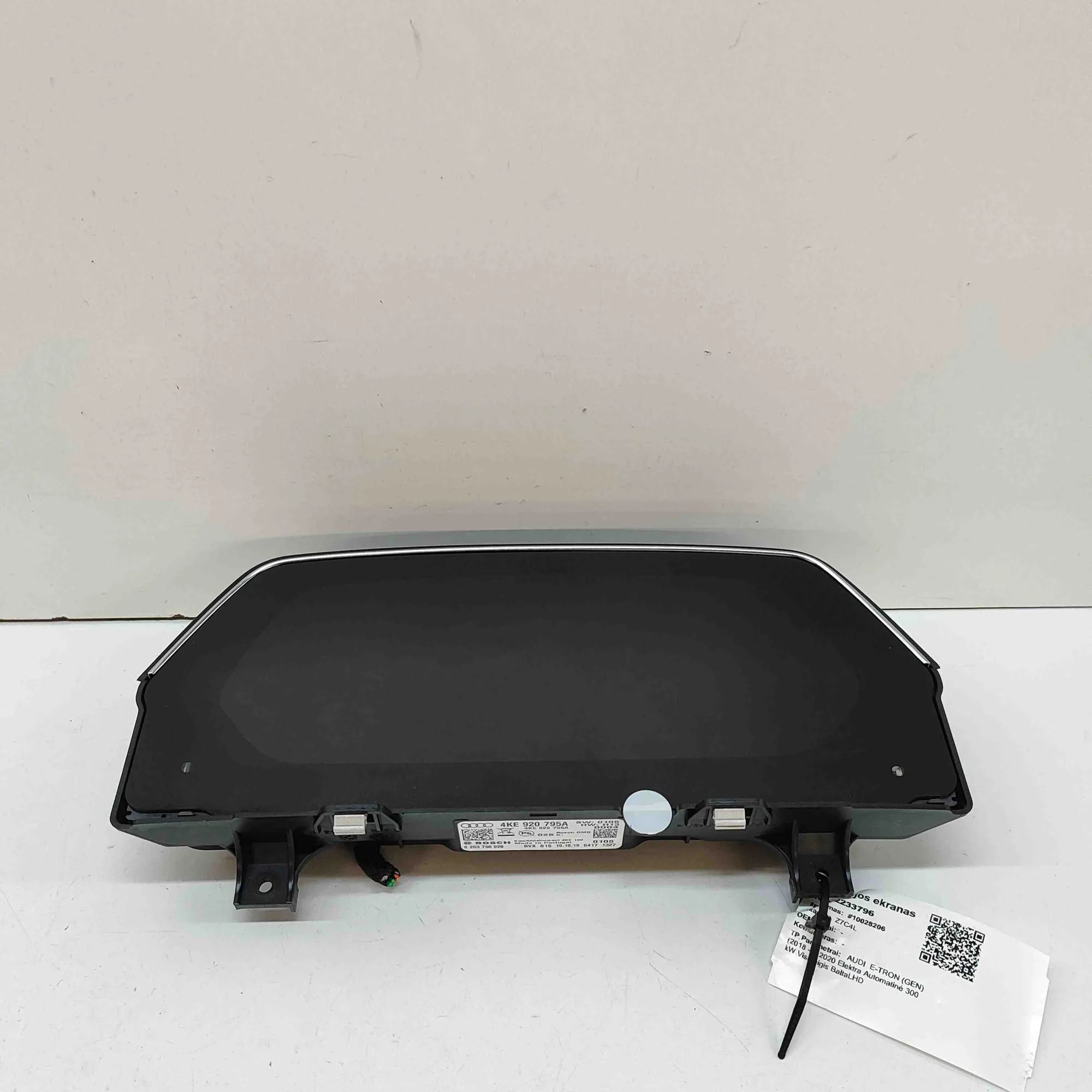Audi e-tron Instrument Cluster Speedometer 4KE920795A Instrument Cluster Speedometer AUDI ...