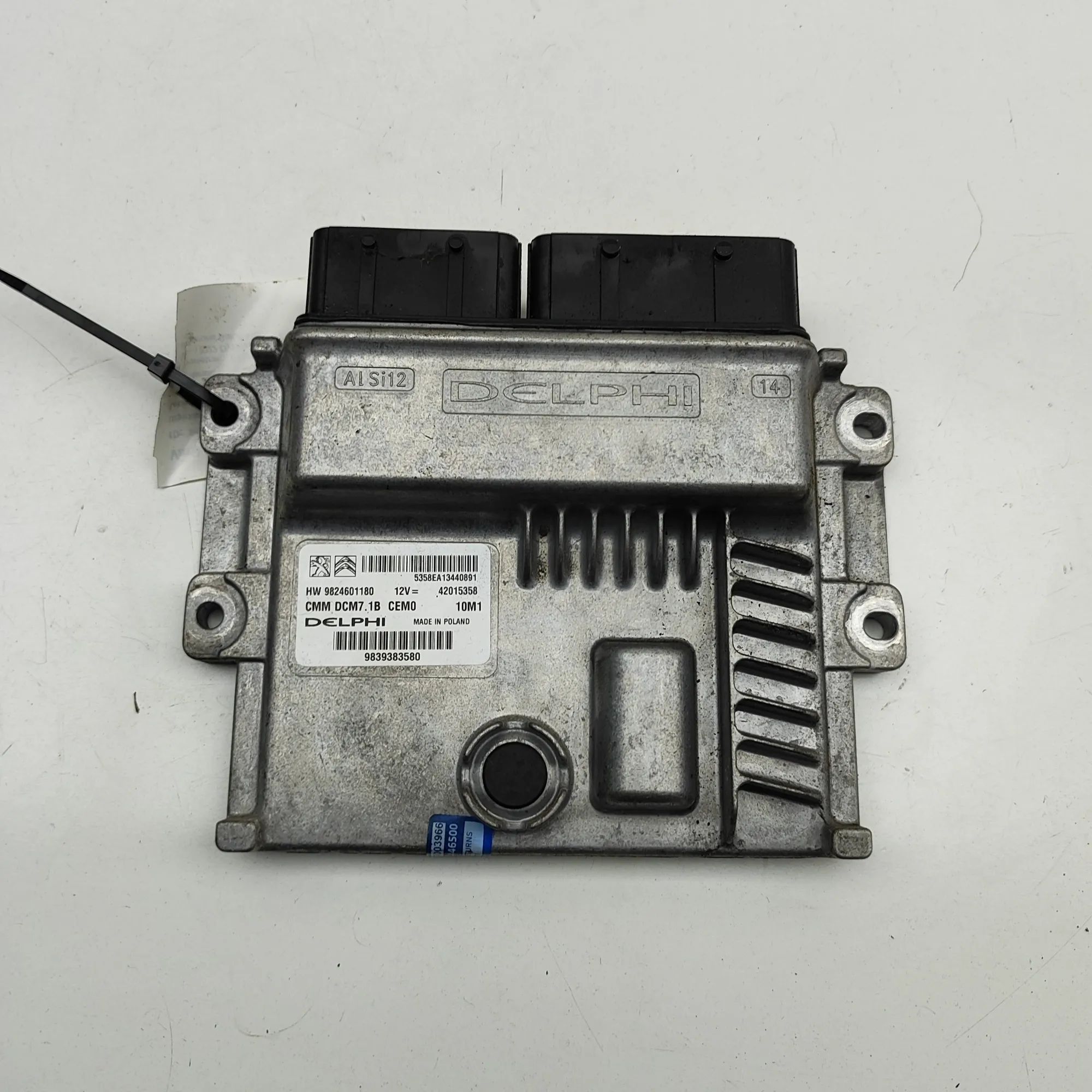 Peugeot Boxer Engine Control Unit 42015358, 9824601180 Engine Control Unit PEUGEO...