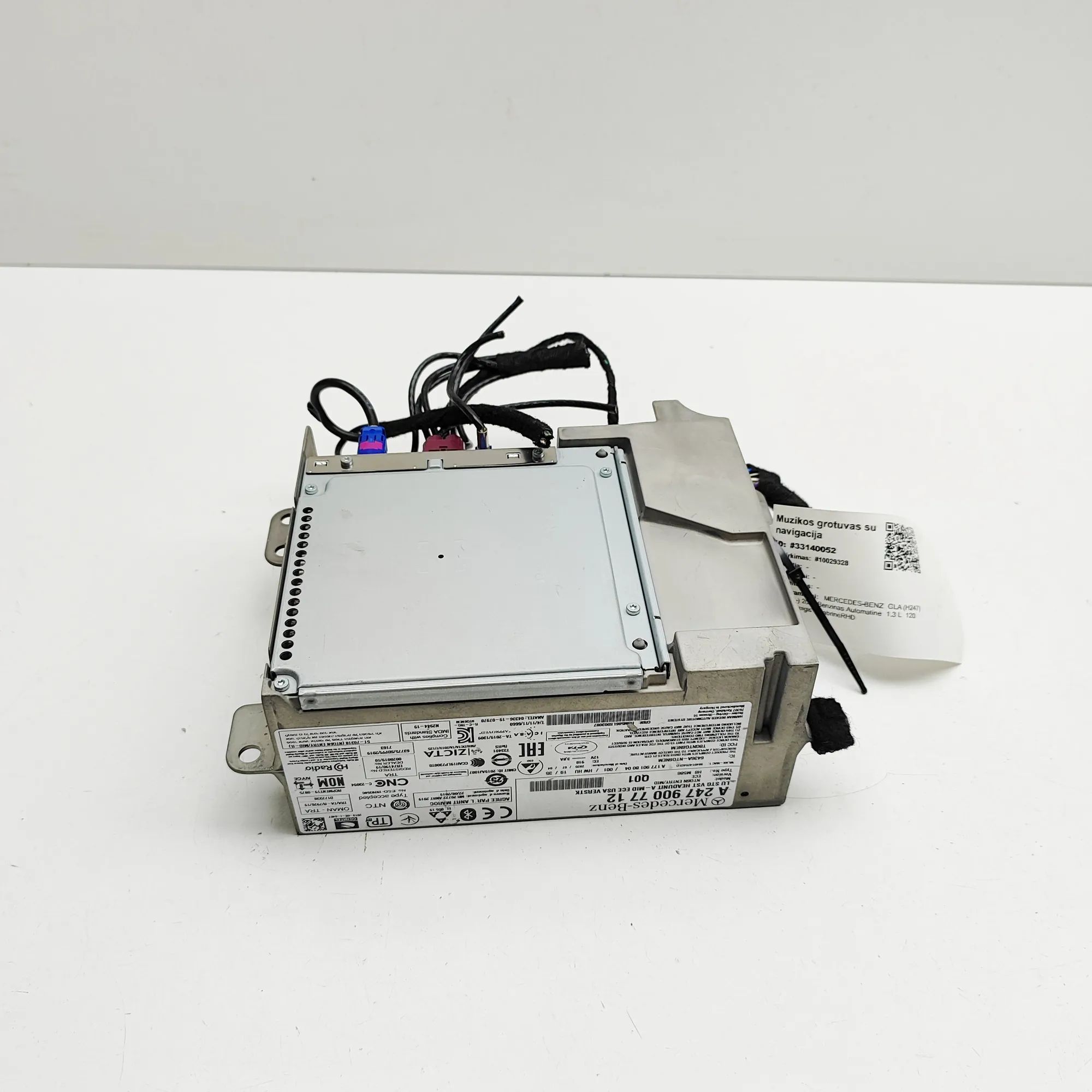 Mercedes-Benz GLA (X156) Music Navi CD Radio Player Head Unit A1779018004, A2479007712 Music Navi CD Radio Pl...