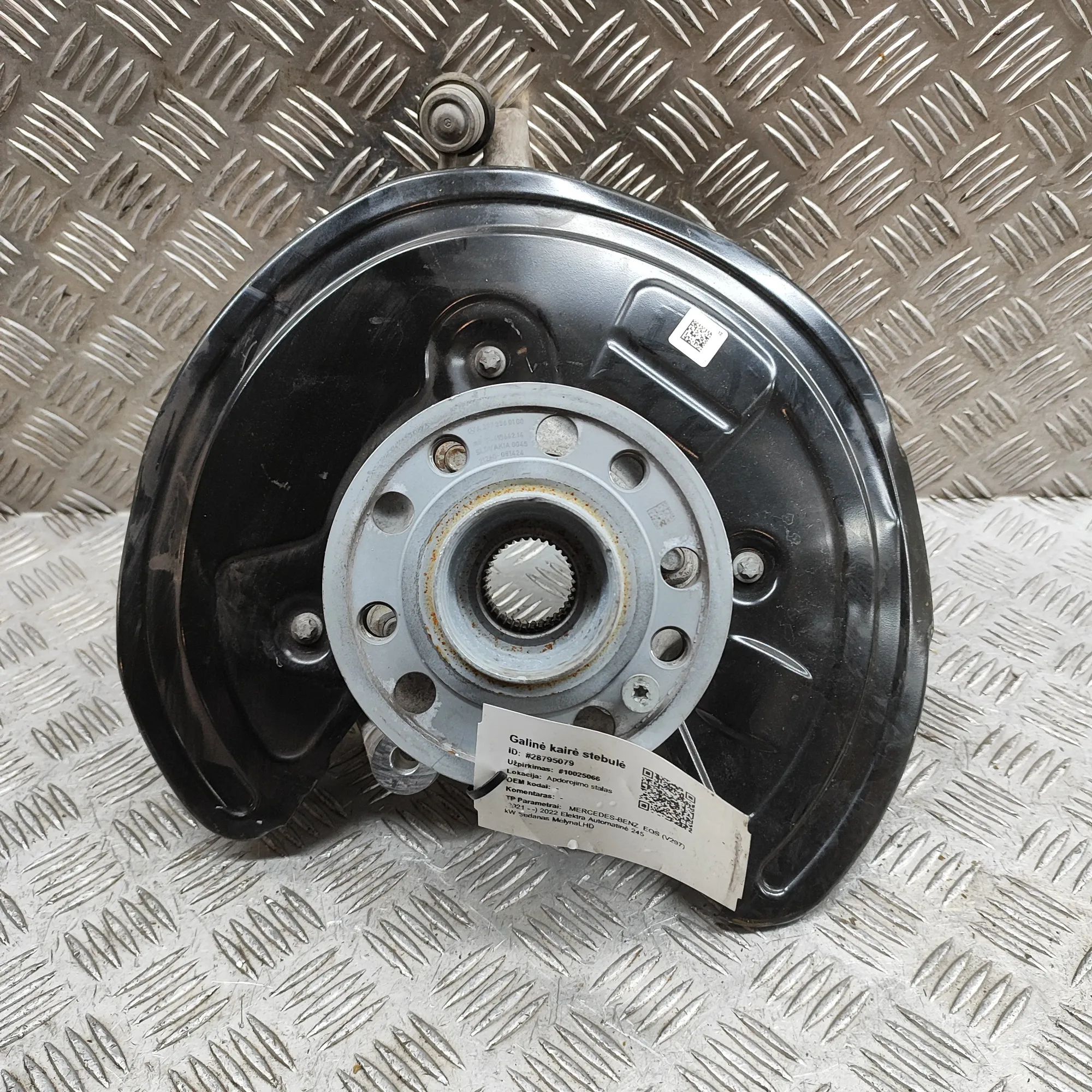 Mercedes-Benz EQS (V297 / X296) Rear Left Wheel Hub Spindle A2973560100, A2973500500 Rear Left Wheel Hub Sp...