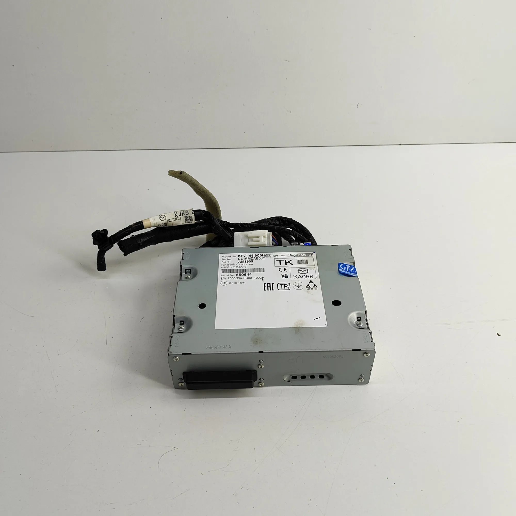 Mazda CX-5 (KF) Music Navi CD Radio Player Head Unit KFV1-66-9C0H Music Navi CD Radio Player Head Un...