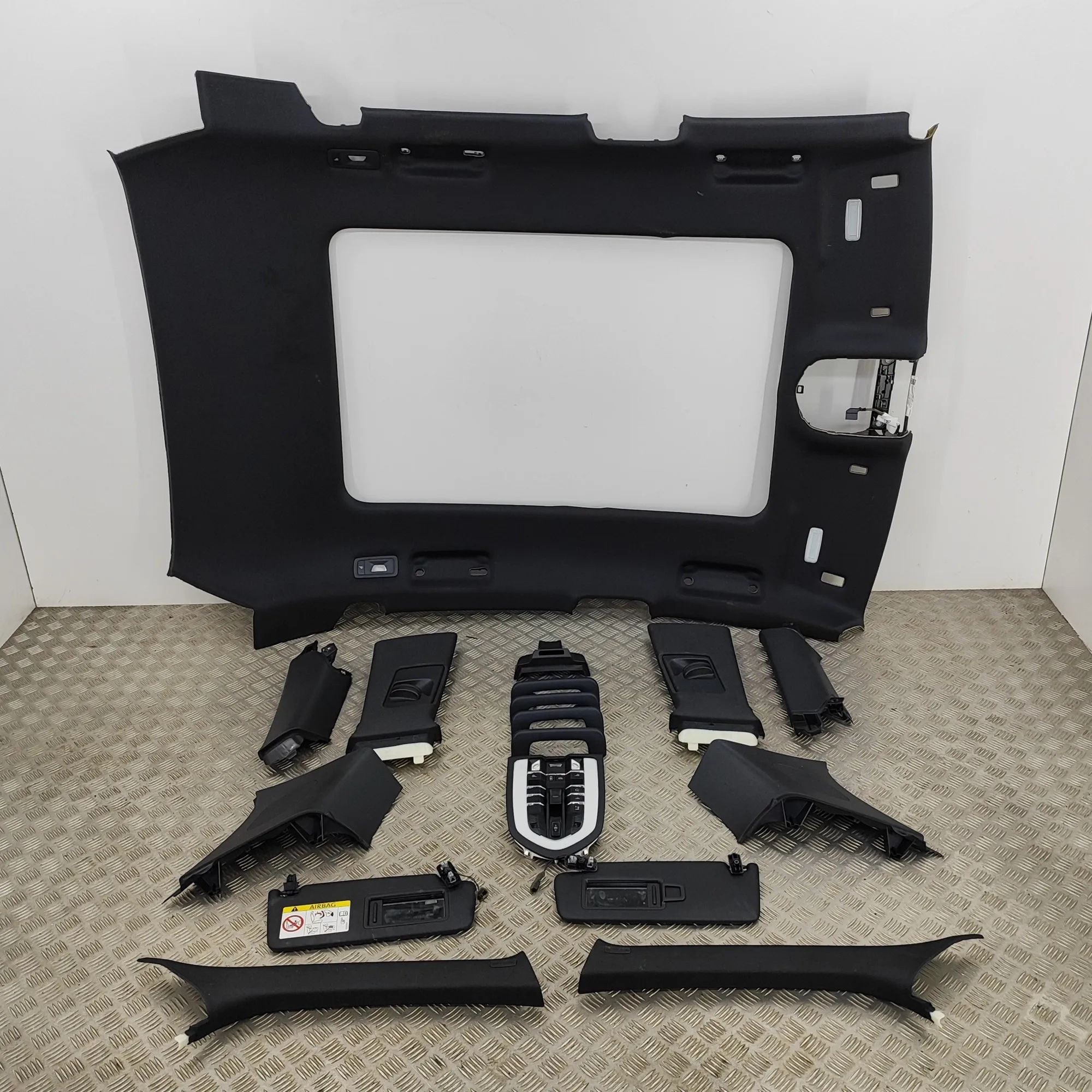 Porsche Macan Black Roof Headliner Set