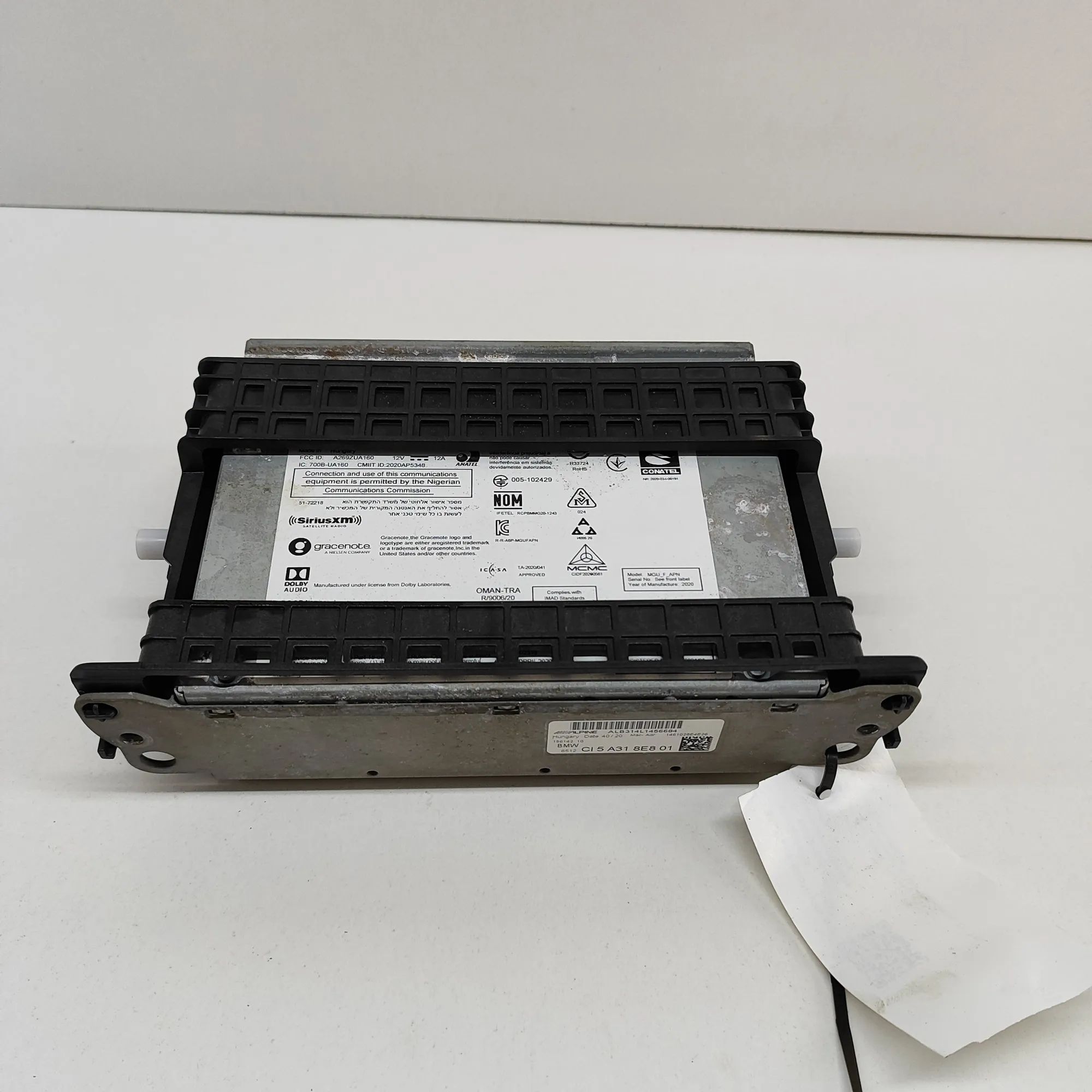 BMW 3 (G20 / G21) Music Navi CD Radio Player Head Unit 5A318E8 Music Navi CD Radio Player Head Unit BM...