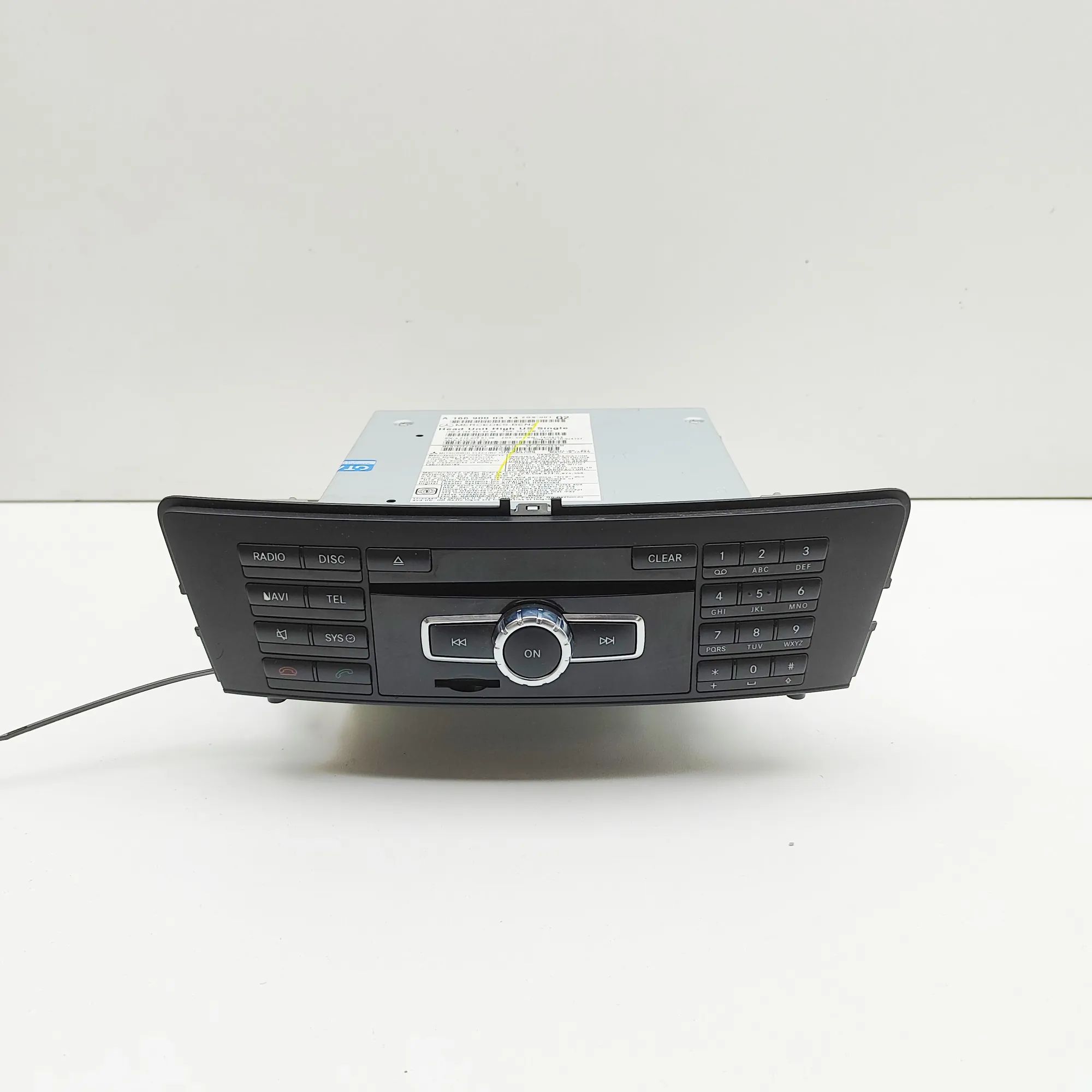 Mercedes-Benz A (W176) Music Navi CD Radio Player Head Unit A1669019404, A2129025109, A1669000314 Music Nav...