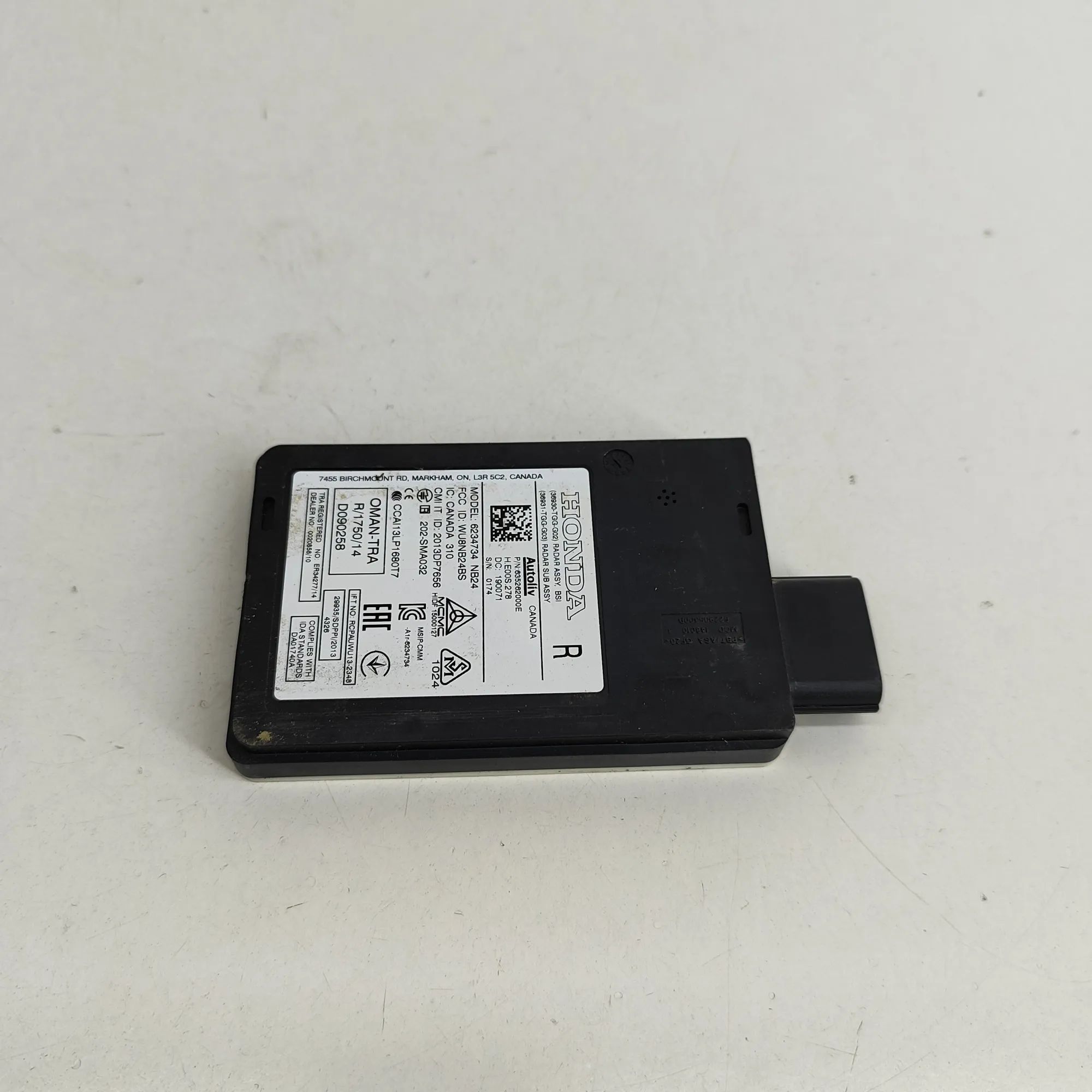 Honda Civic Blind Spot Control Module 36931-TGG-G03, 36930-TGG-G02 Blind Spot Control...