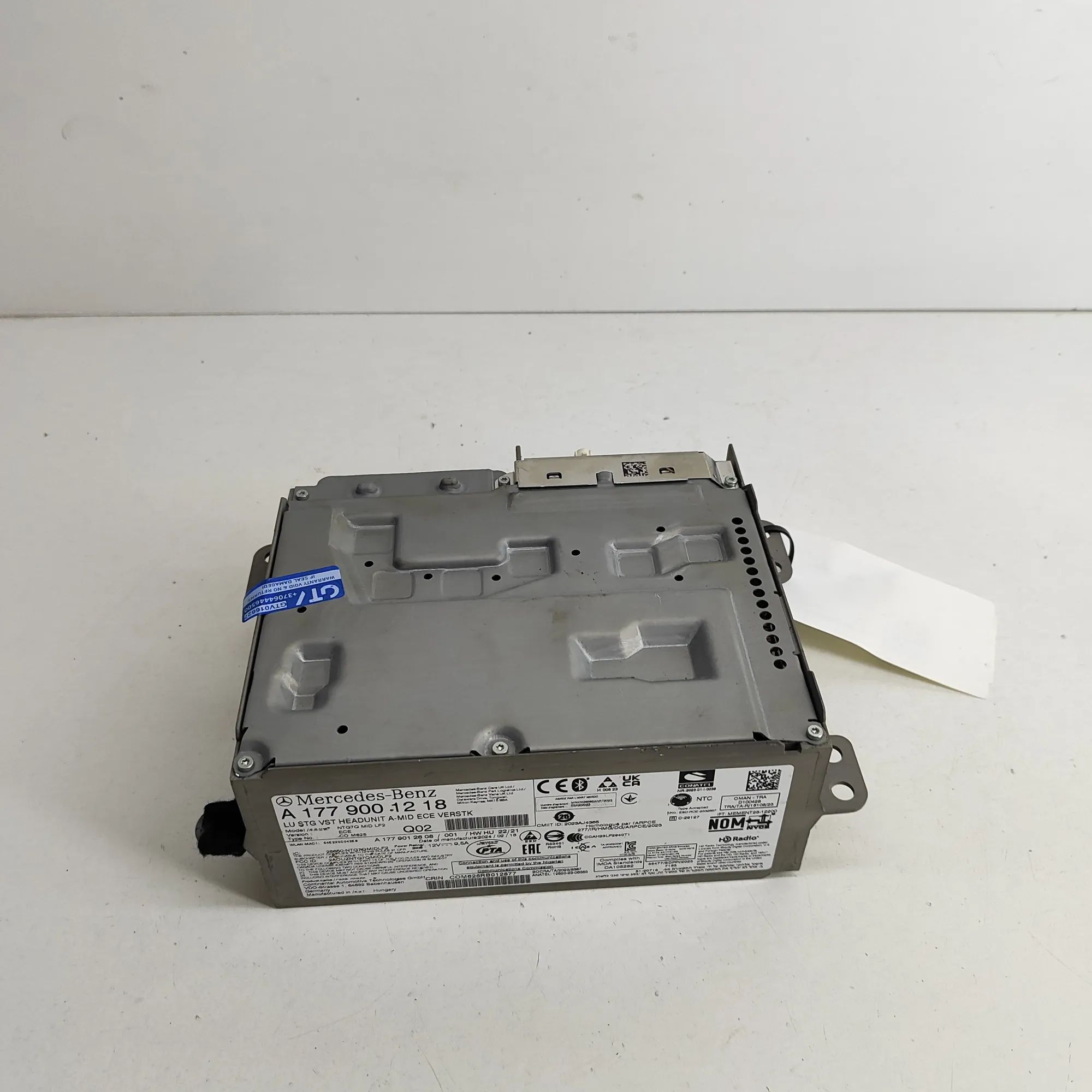 Mercedes-Benz GLB / EQB (X247) Music Navi CD Radio Player Head Unit A1779012608, A1779001218 Music Navi CD Radio Pl...