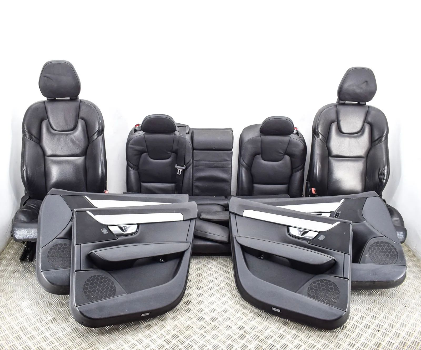 Volvo S90 Interior Seats W/ Door Cards Kit 31446295, 31393232, 31393164, 31393233, 3139316...