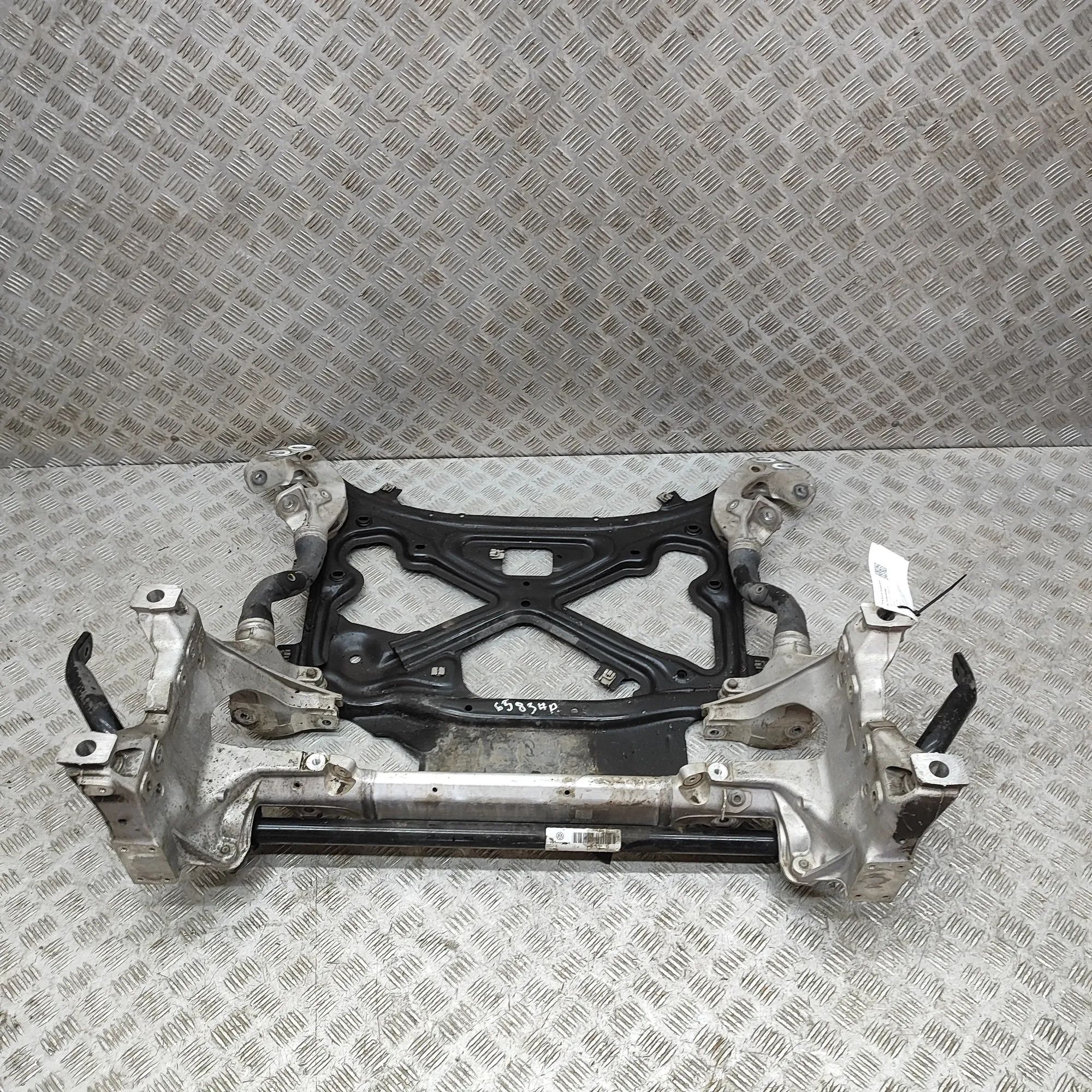 Volkswagen Touareg Front subframe 760400045, 4M0411305B, 4M2399345F, 4M0399315T F...