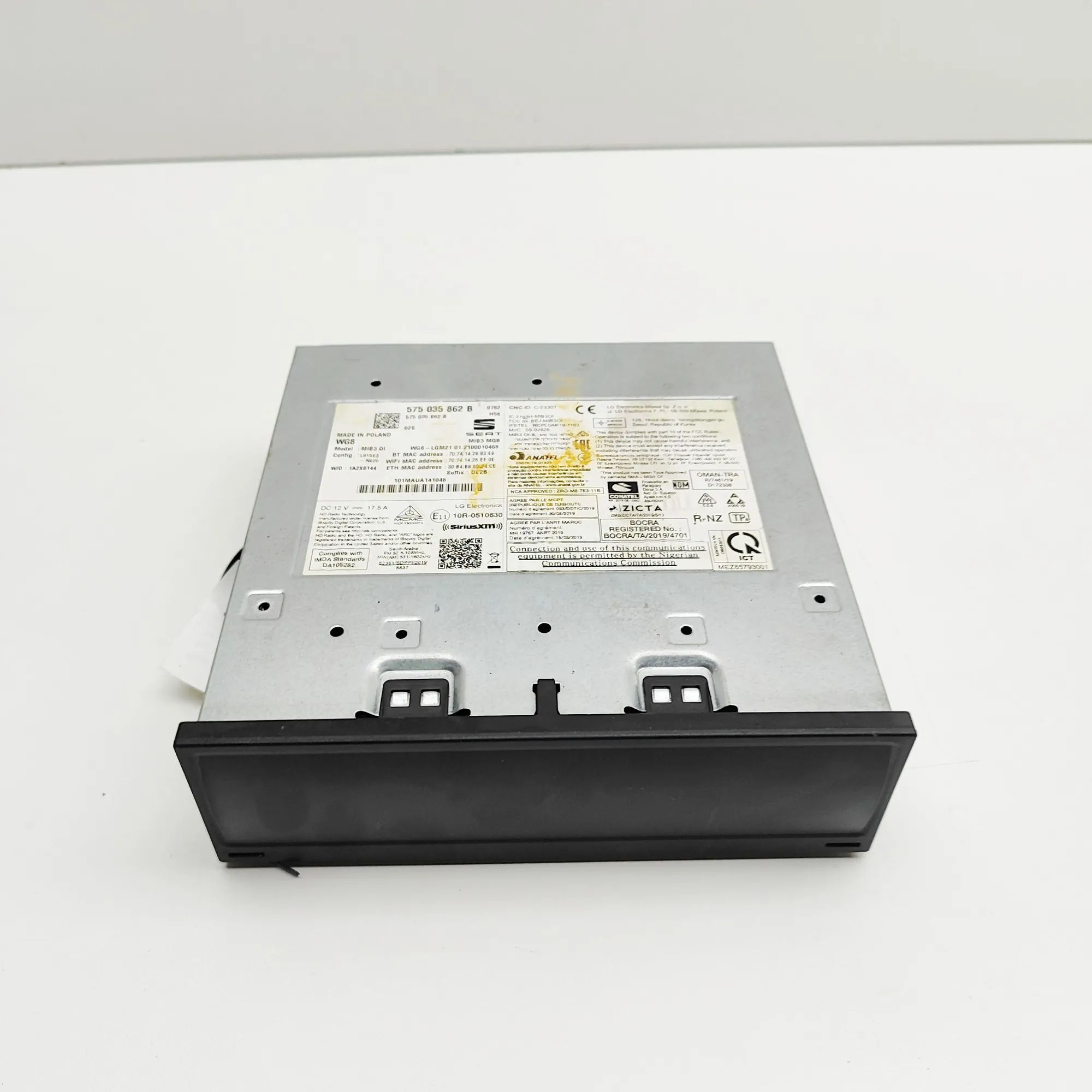 Seat Tarraco Navigation Control Unit