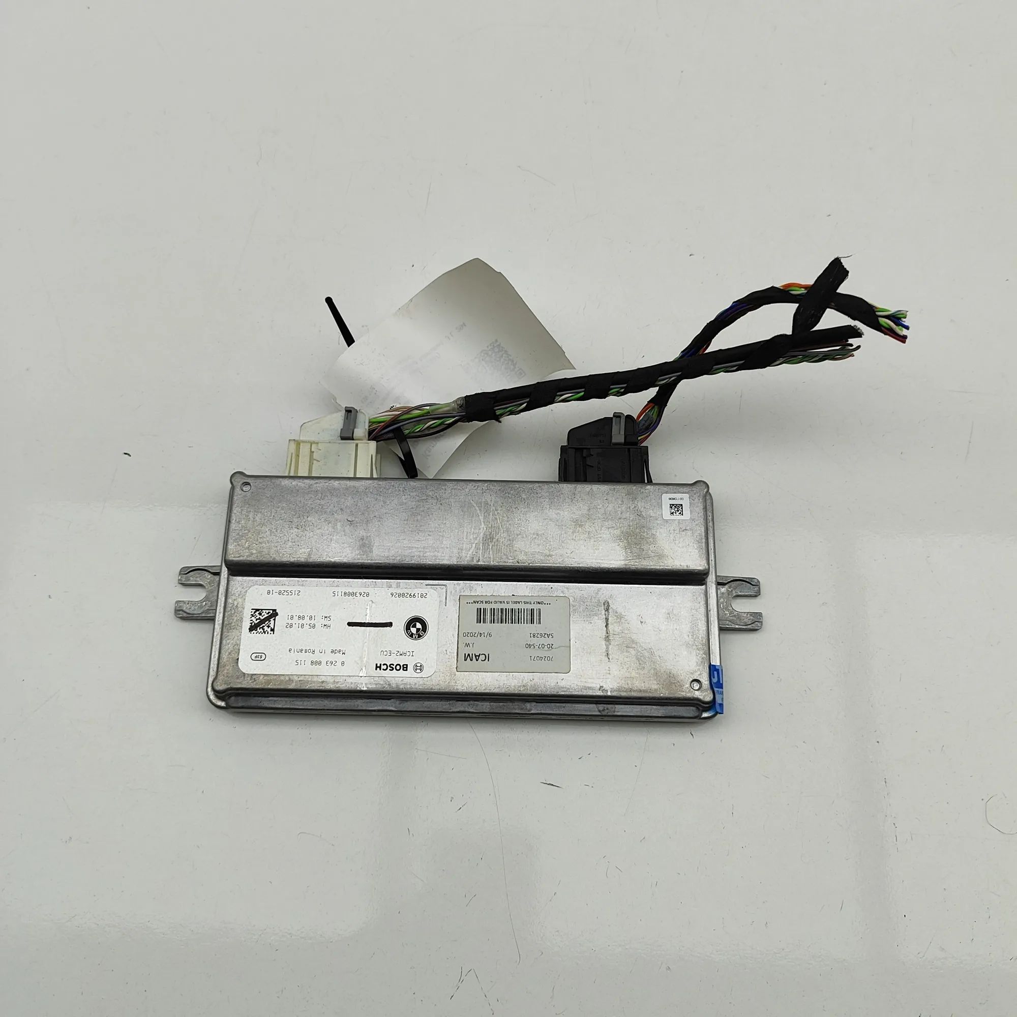 BMW X7 (G07) Camera control unit 0263008115, 5A26281 Camera Control Unit BMW X7 ...