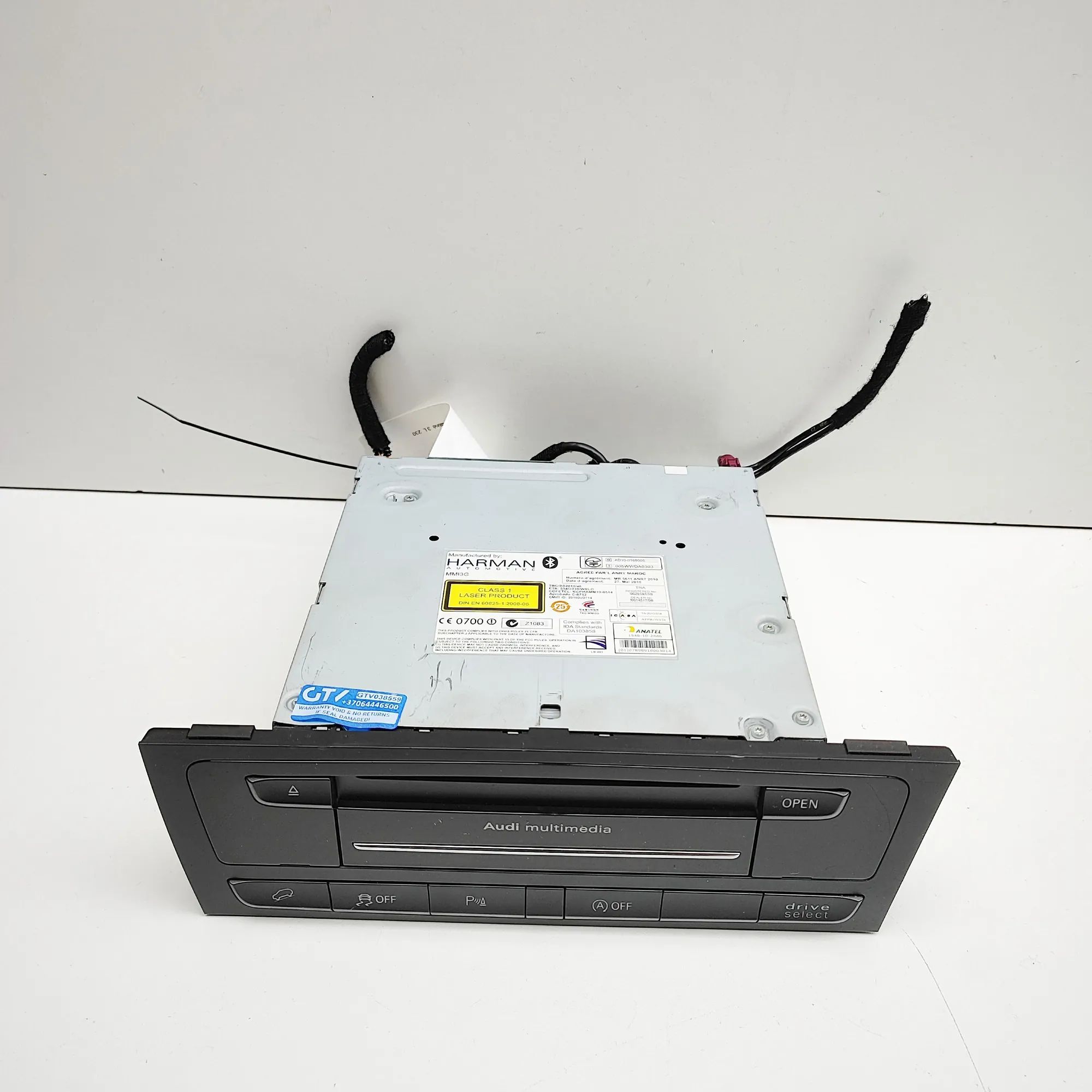Audi Q5 (8R) Music Radio CD Player Head Unit 8R2035670F Music Radio CD Player Head Unit AUDI...