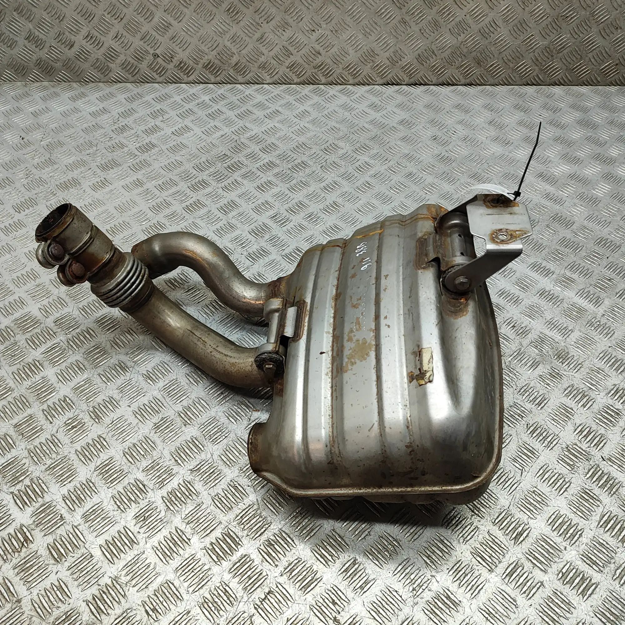 Porsche 911 (991) Rear Right Exhaust Muffler 991.111.322.01, 99111132201 Rear Right Exhaust ...