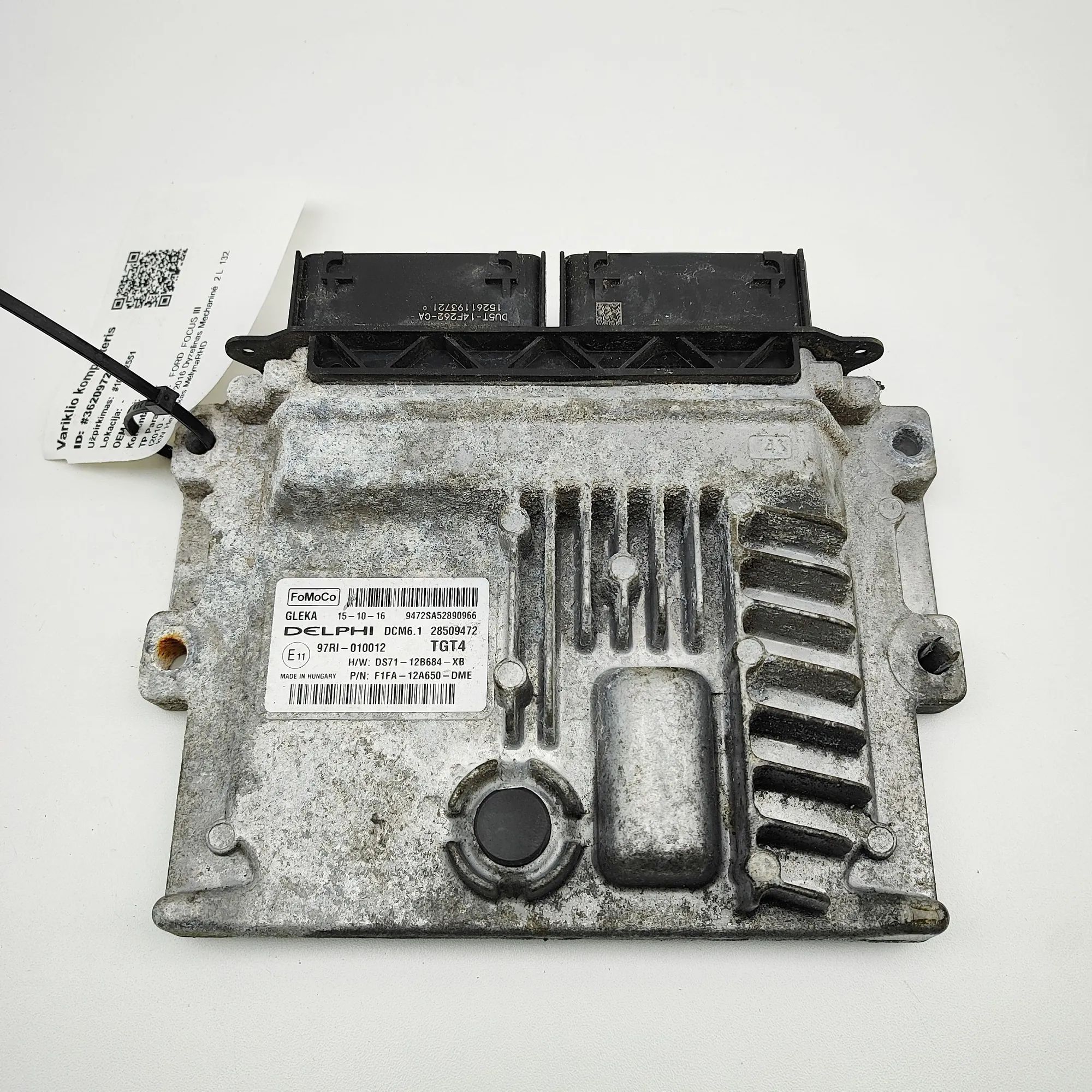 Ford Focus Engine Control Unit