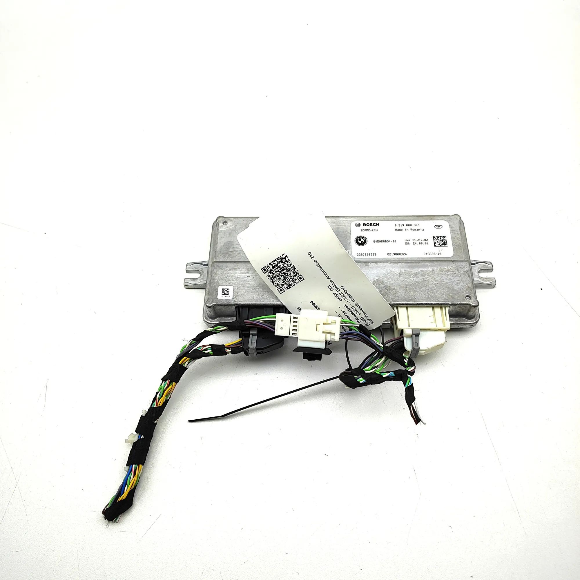 BMW X3 / iX3 (G01) Camera control unit 0219000326, 5A5ABD4 Camera Control Unit BMW IX3...