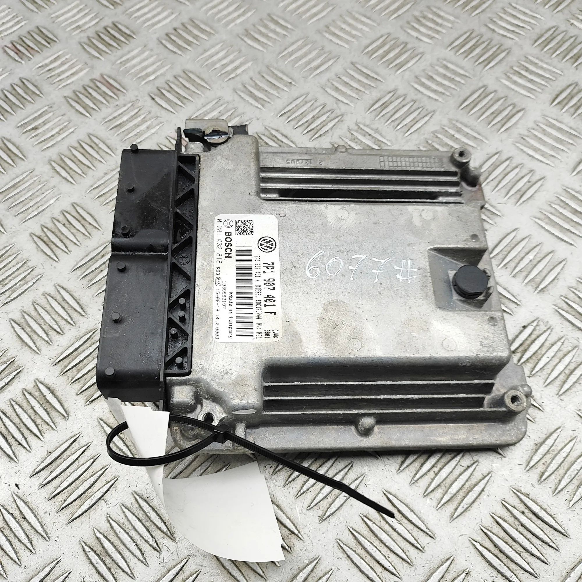 Volkswagen Touareg Engine Control Unit 7P0907401K, 0281032818, 7P1907401F Engine Contr...