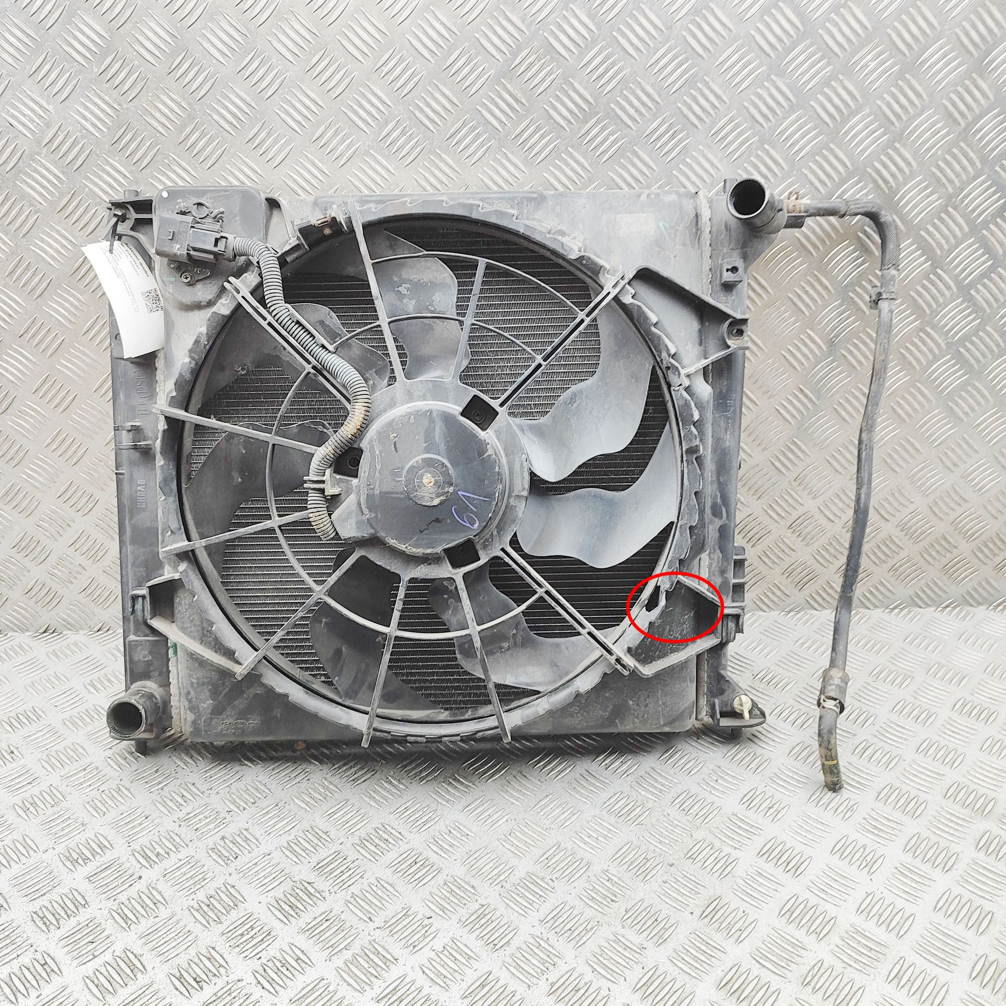 Hyundai Tucson Cooling Radiator Pack 25310-D7000, 25380-D7000 Cooling Radiator Pack ...