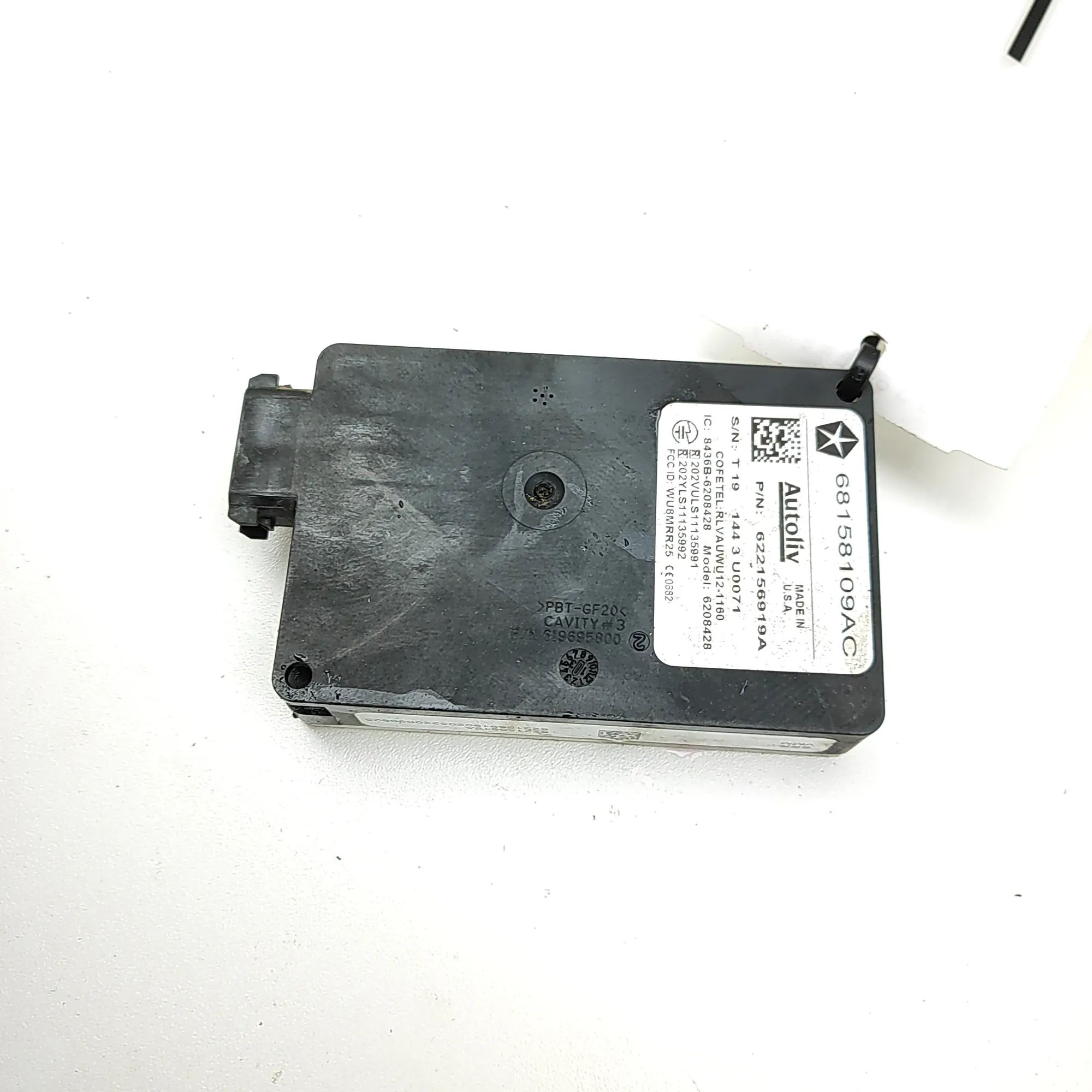 Chrysler Grand Voyager / Town & Country Blind Spot Control Module 68158109AC, 622156919A Blind Spot Control Modul...
