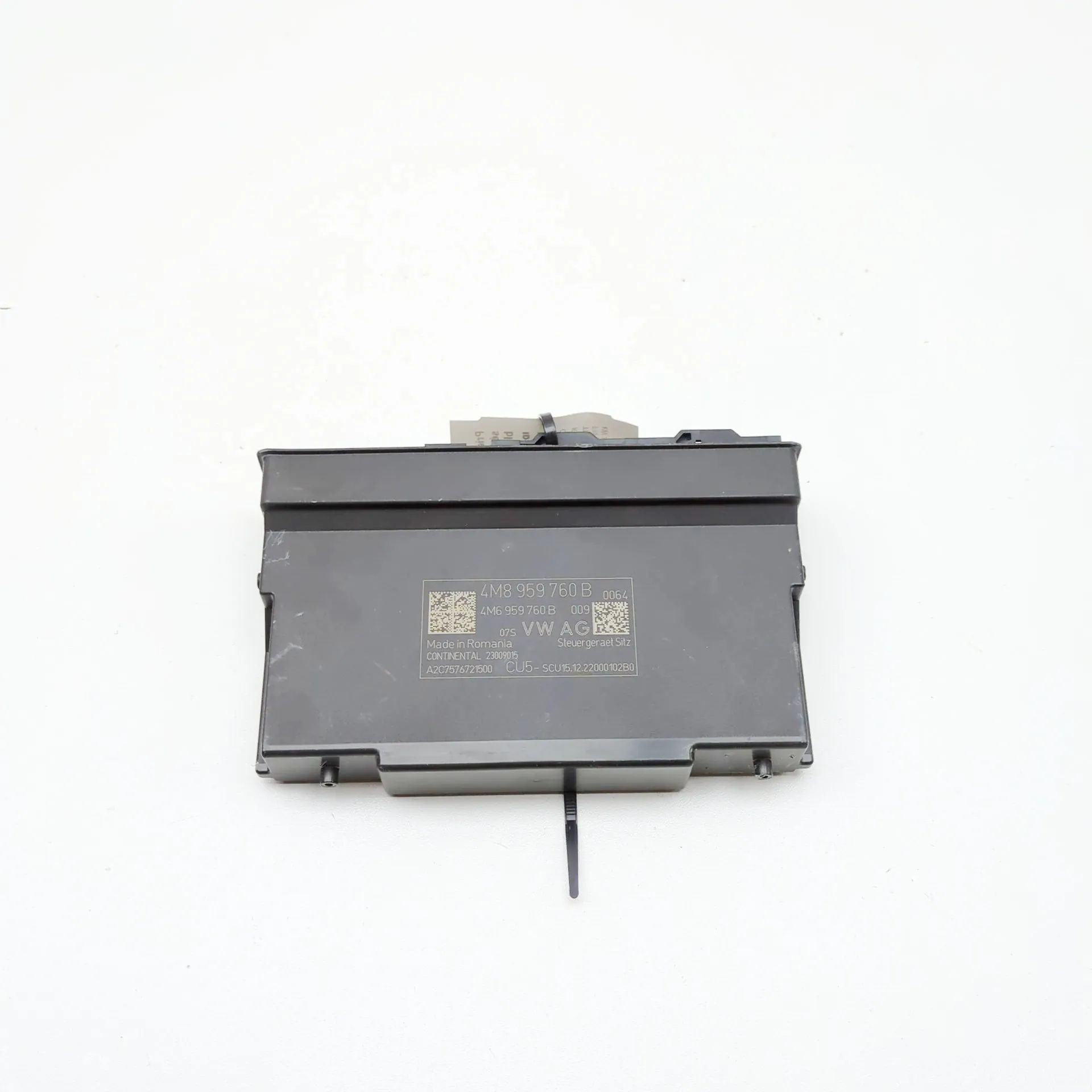 Audi e-tron GT (FW) Front Left Seat Control Unit 4M6959760B, A2C7576721500, 4M8959760B Front Lef...