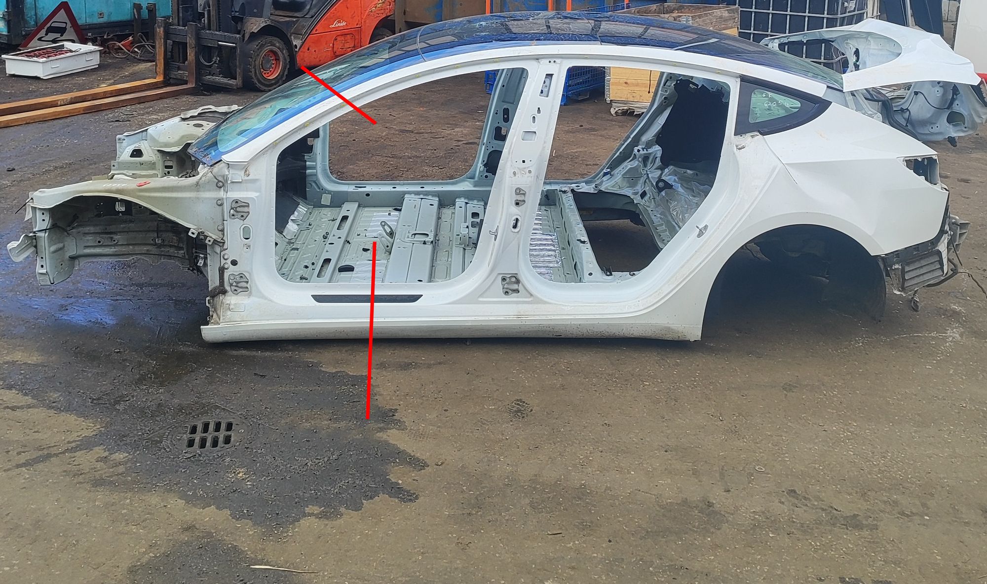 Tesla Model 3 Front Left Quarter Panel Front Left Quarter Panel TESLA MODEL 3 (2018-.....