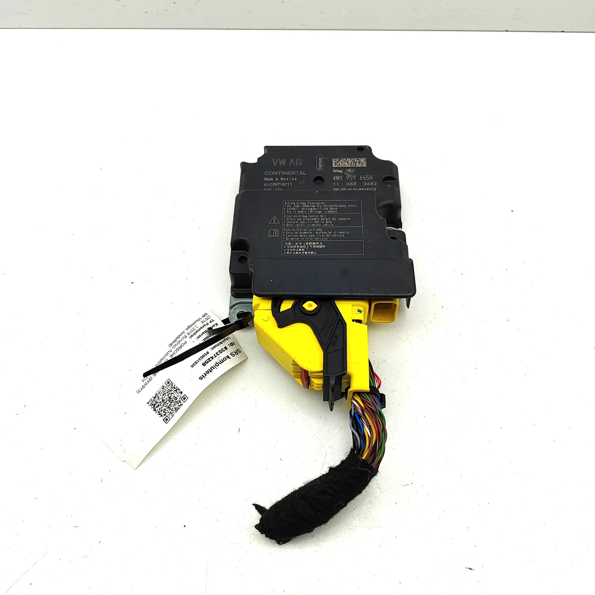 Porsche Cayenne SRS Control Unit A2C39718711, 4M0959655H SRS Control Unit PORSCH...