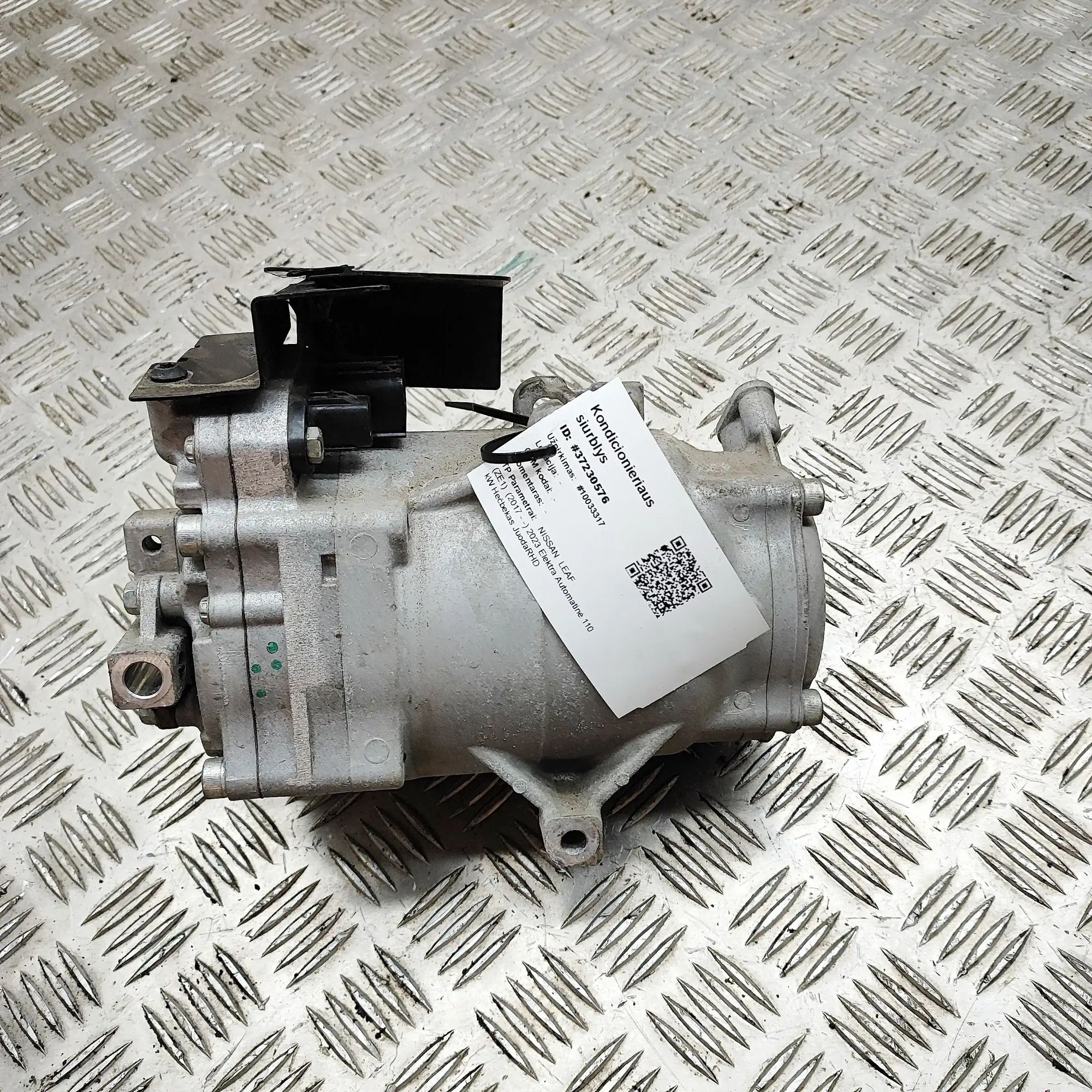 Nissan Leaf Air Condition A/C Pump 92600-5SA0C Air Condition A/C Pump NISSAN LEAF ...