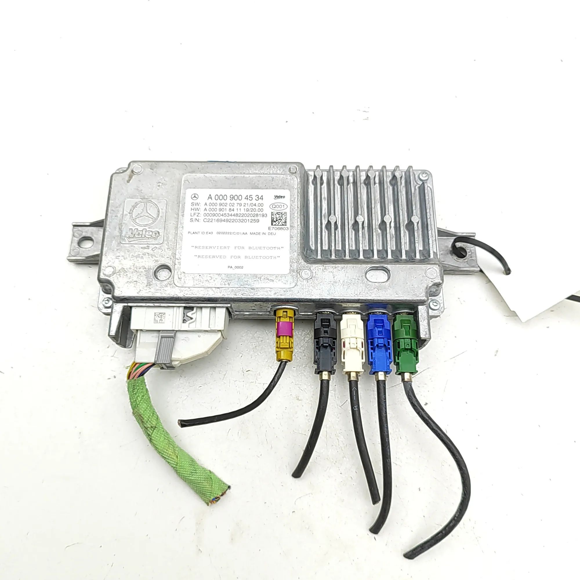 Mercedes-Benz GLC (X253) Camera control unit A0009020279, A0009018411, A0009004534 Camera Co...