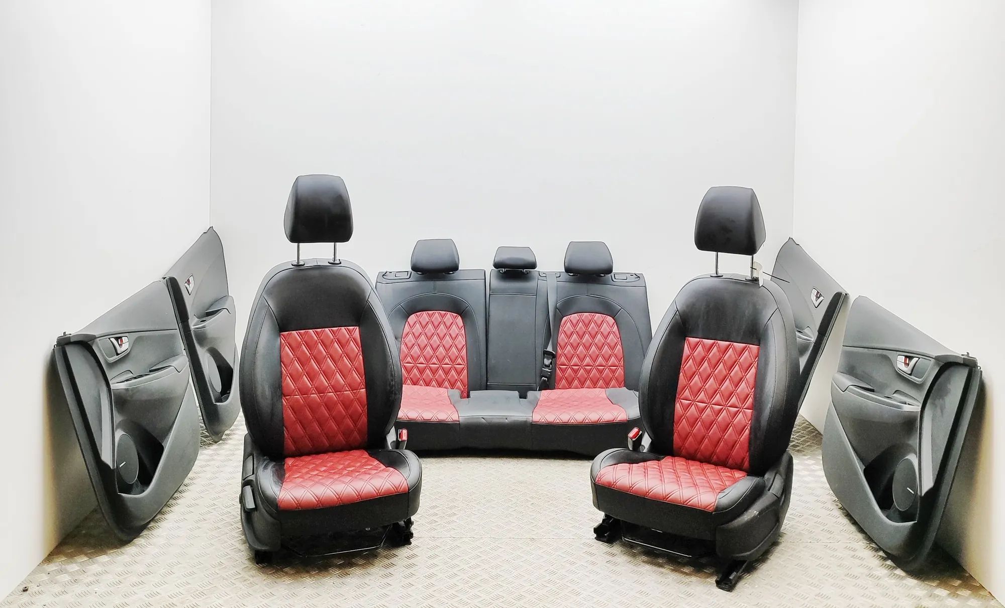 Hyundai Kona Interior Seats W/ Door Cards Kit 82307-K4050, 83307-K4000, 82308-K4050 Interior ...