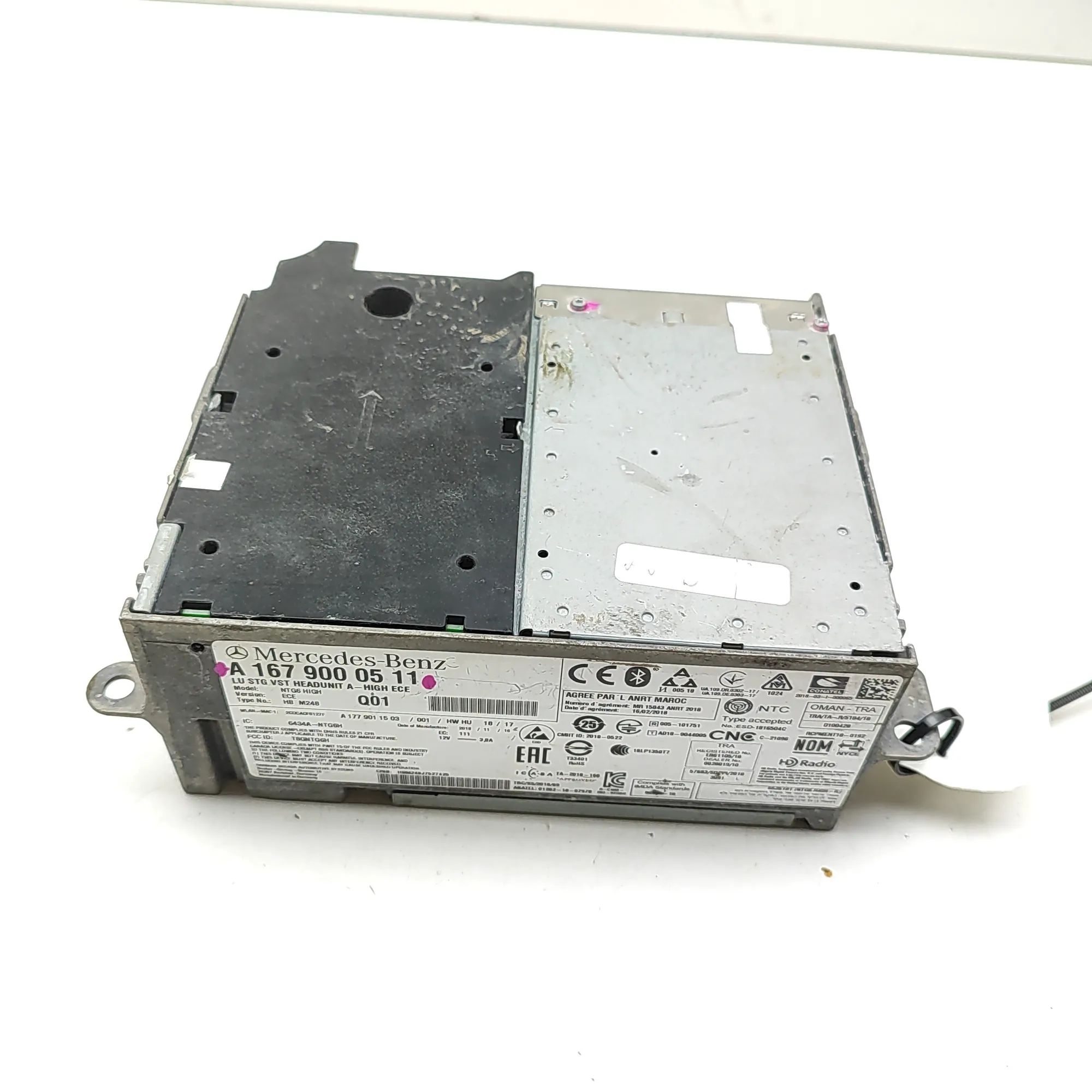 Mercedes-Benz GLE (W167) Music Navi CD Radio Player Head Unit A1779011503, A1679000511 Music Navi CD Radio Pl...