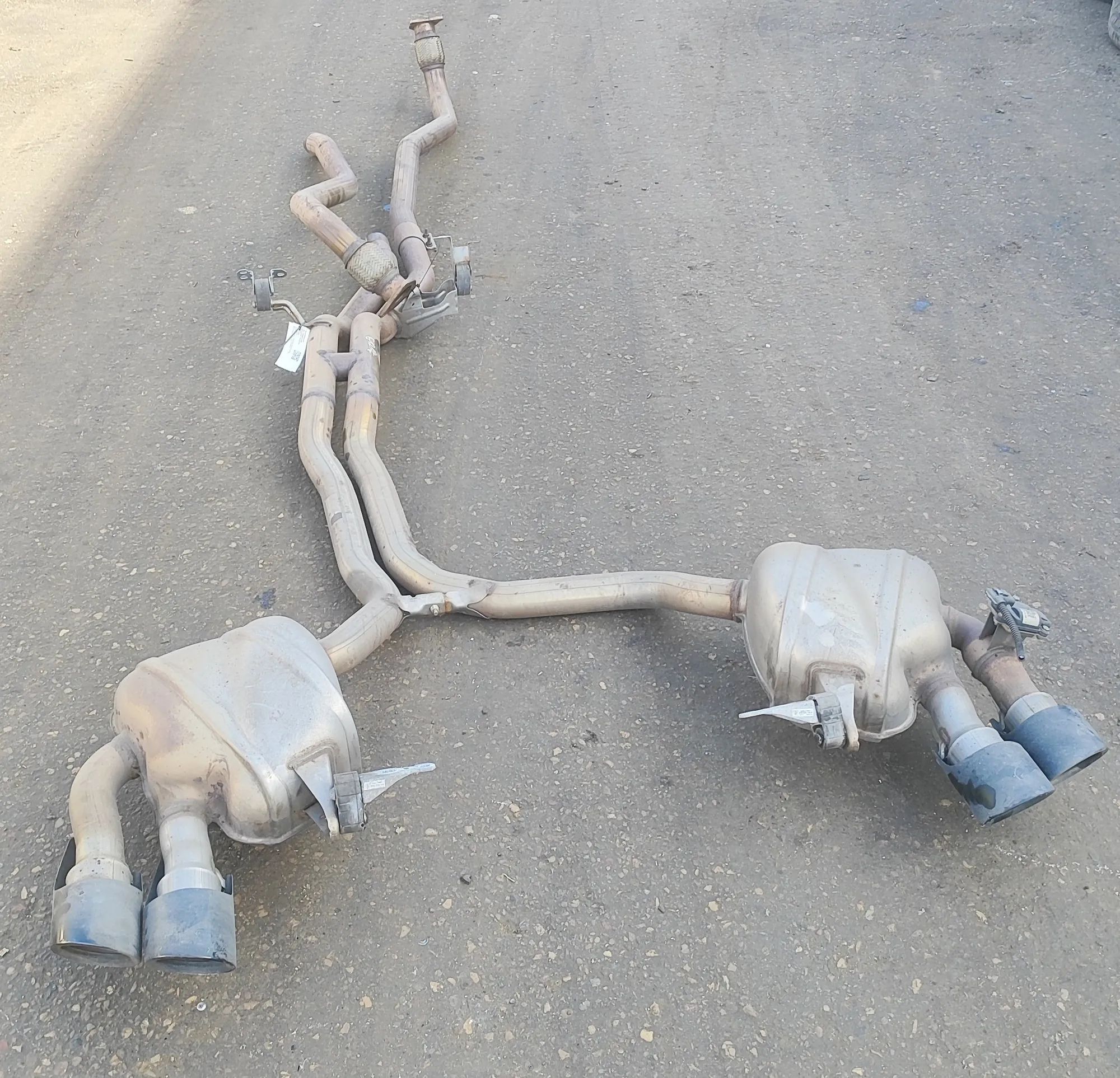 Porsche Macan Exhaust 95B253610A, 95B253611M Exhaust PORSCHE MACAN (D...