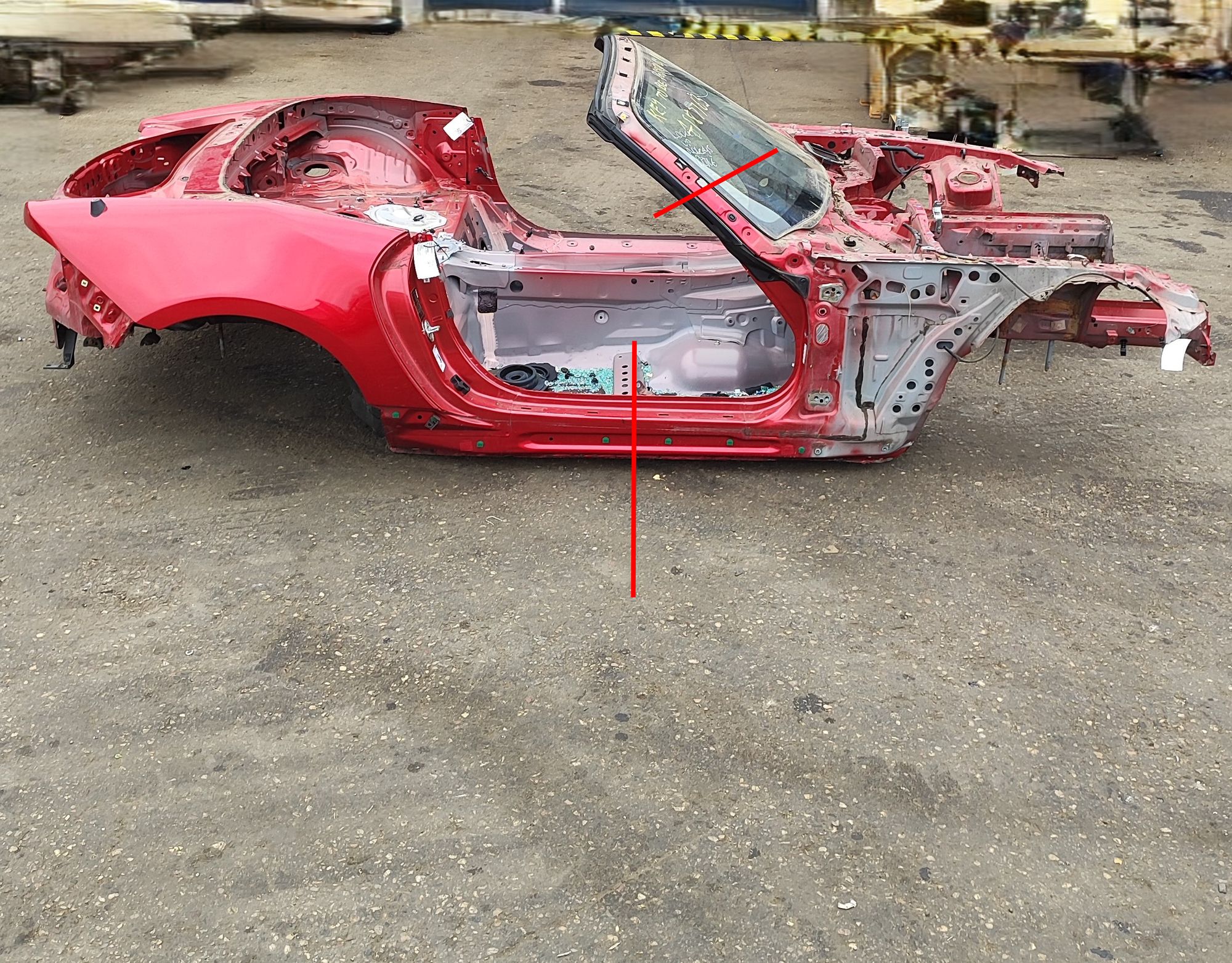 Mazda MX-5 Front Right Quarter Panel Front Right Quarter Panel MAZDA MX-5 (IV ND) (2...