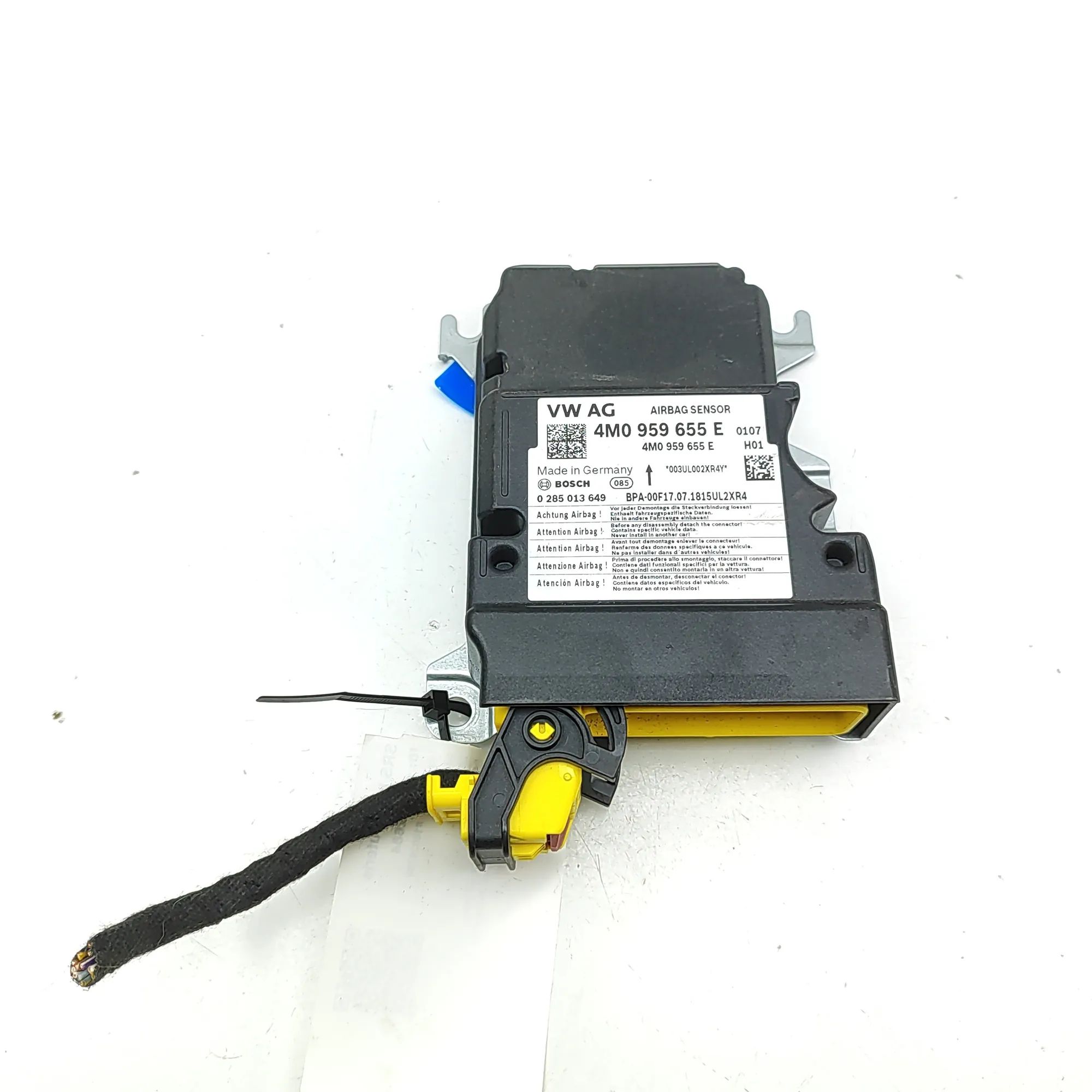 Audi Q7 (4M) SRS Control Unit 0285013649, 4M0959655E SRS Control Unit AUDI Q7...