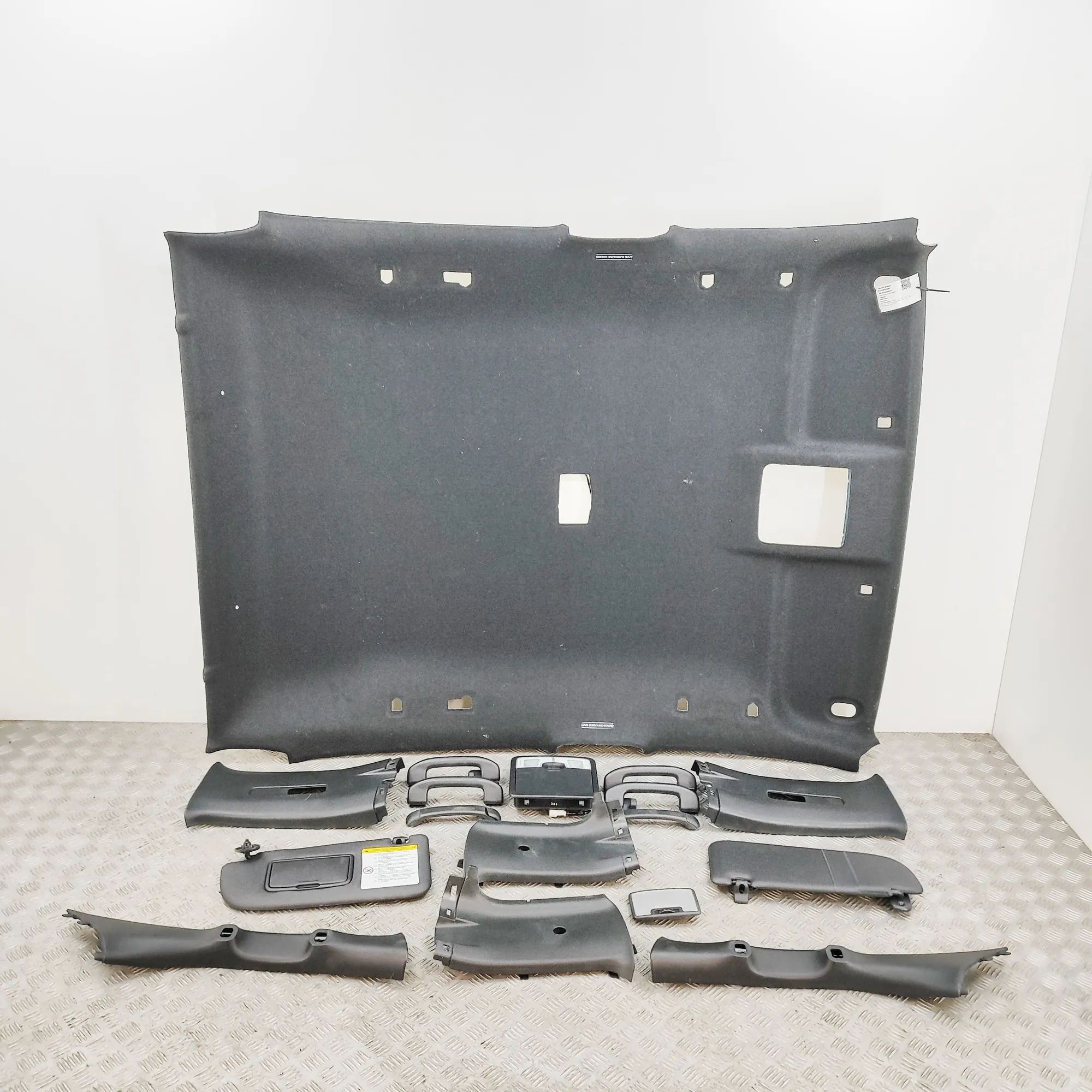 Isuzu D-Max Black Roof Headliner Set 898151662Y, 898151661Y, 898064472Y, 897419-3824...