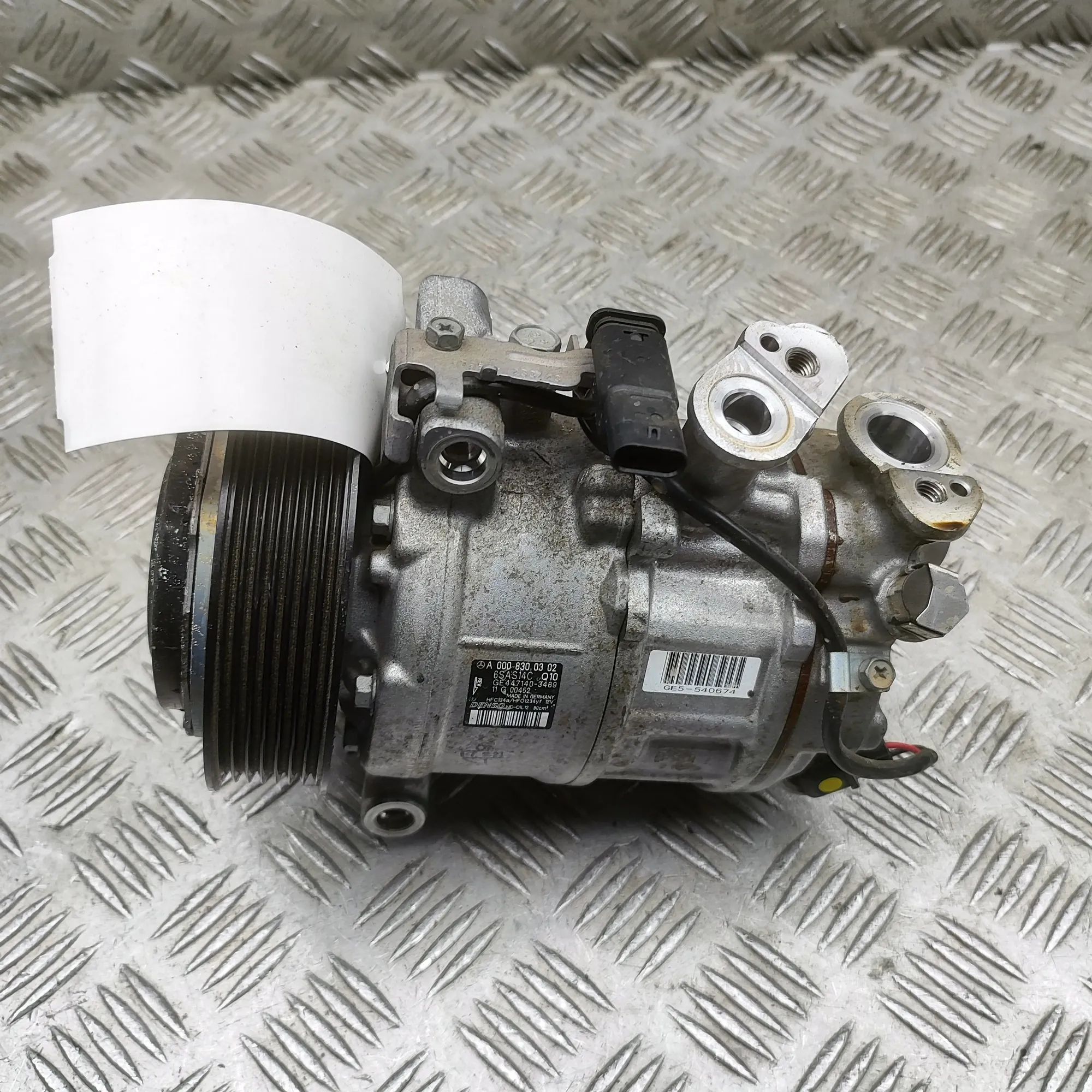 Mercedes-Benz A (W177) Air Condition A/C Pump 6SAS14C, A0008300302 Air Condition A/C Pump MER...