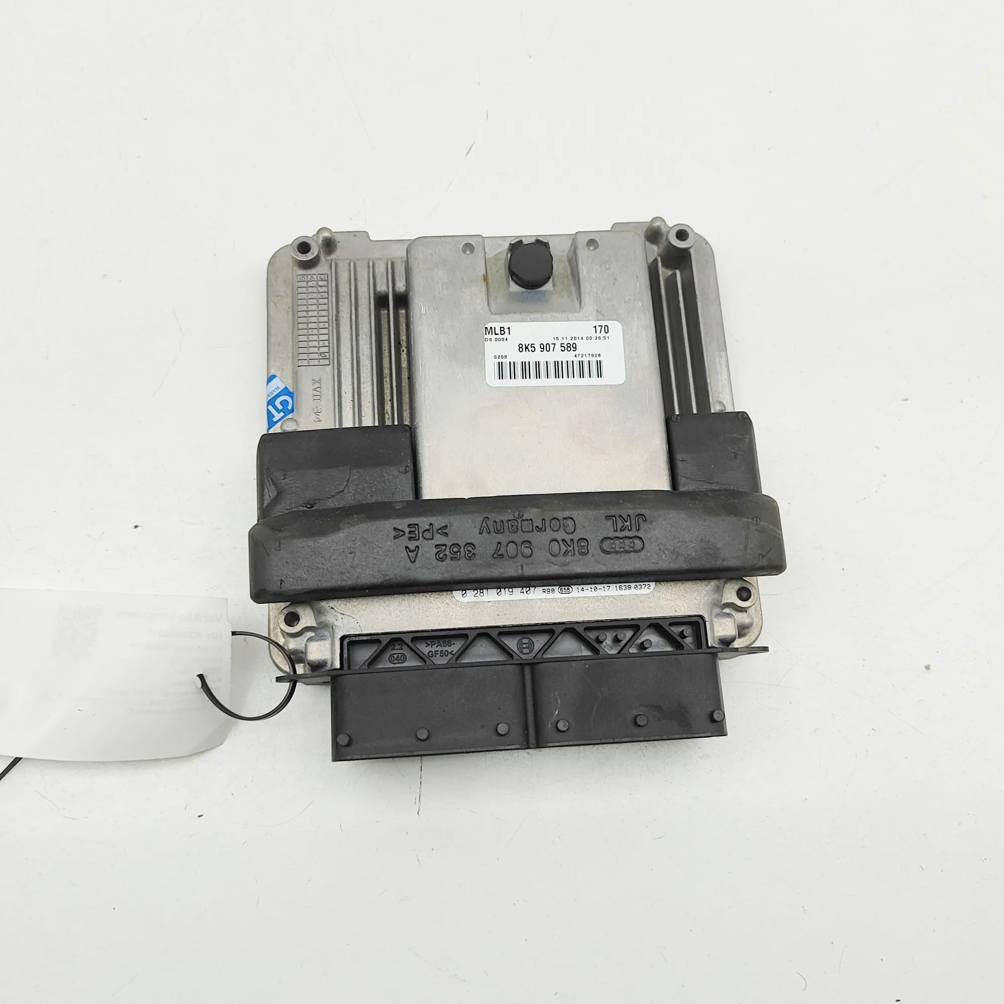Audi Q5 (8R) Engine Control Unit 8K5907589, 4G0907589, 0281019407, 1039S75091, 8...
