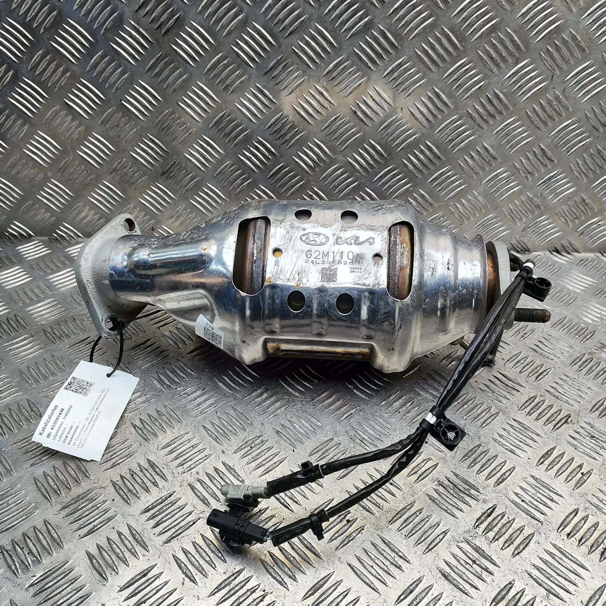 Kia Sorento Catalyst Converter 289G0-2M110, 13180-12007C Catalyst Converter KI...