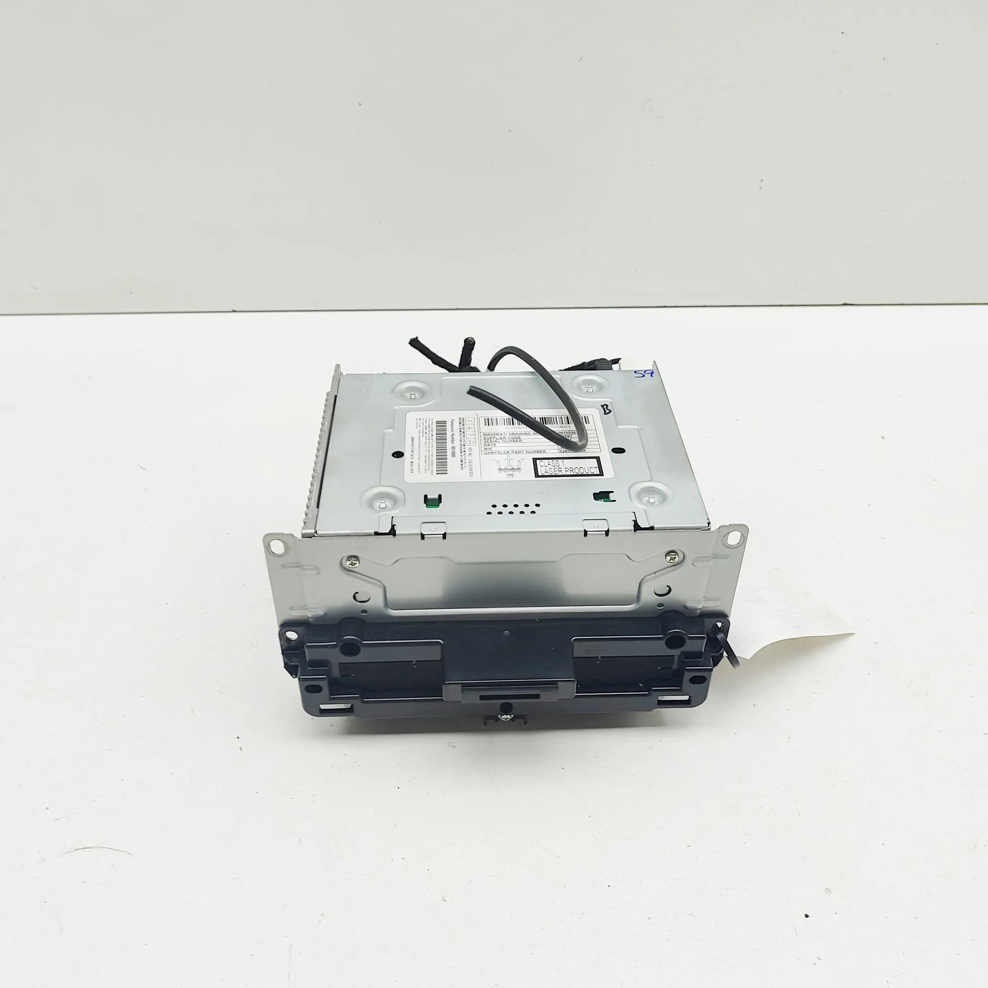 Maserati Ghibli Music Navi CD Radio Player Head Unit 06700301970, 670030197 Music Navi CD Radio Play...