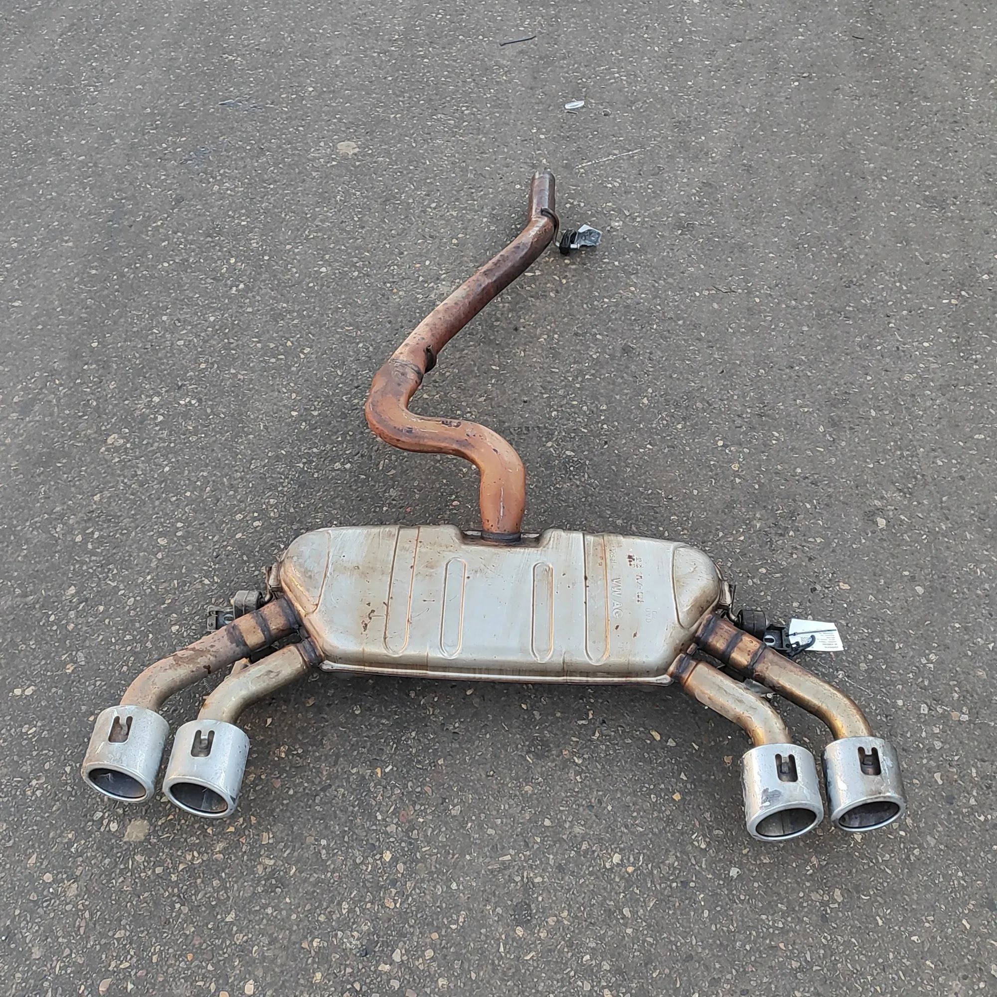 Volkswagen Golf 8 Exhaust 5WA253611E Exhaust VW GOLF (VIII CD1) (2020-......
