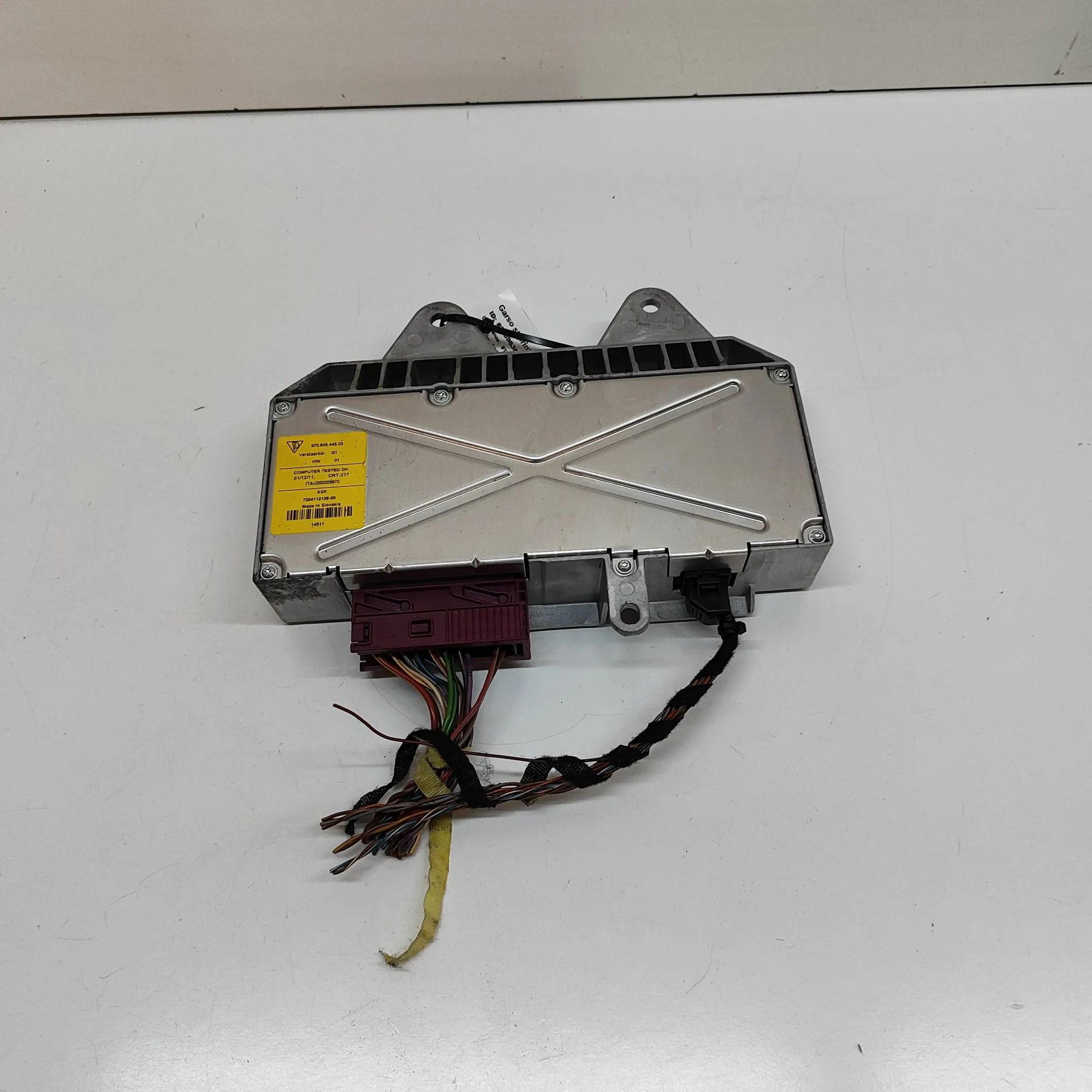 Porsche Panamera Sound amplifier 97064544303 Sound Amplifier PORSCHE PANAMERA (9...