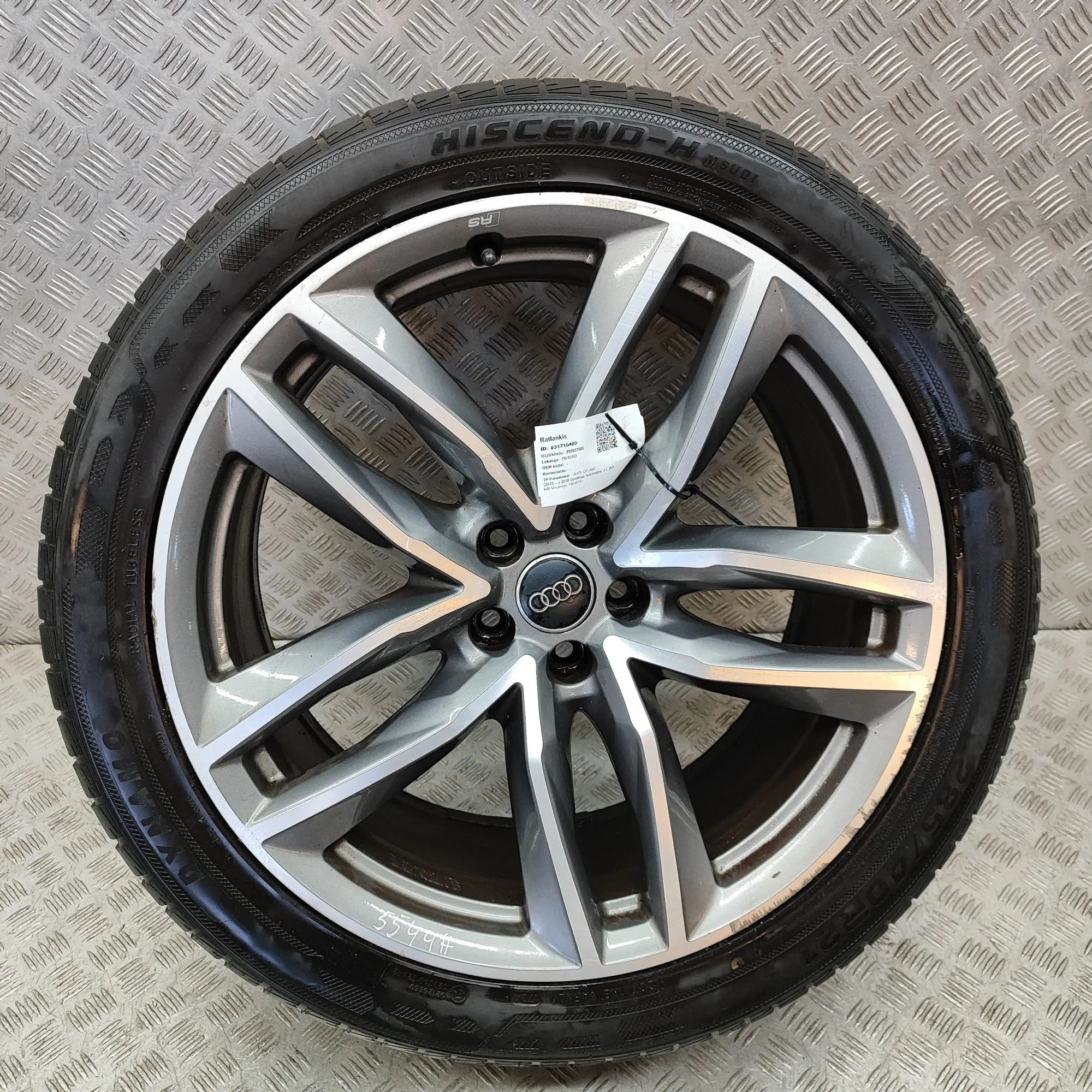 Audi Q7 (4M) Alloy Wheel 4M0601025T Alloy Wheel AUDI Q7 (4M) (2015-...)
...