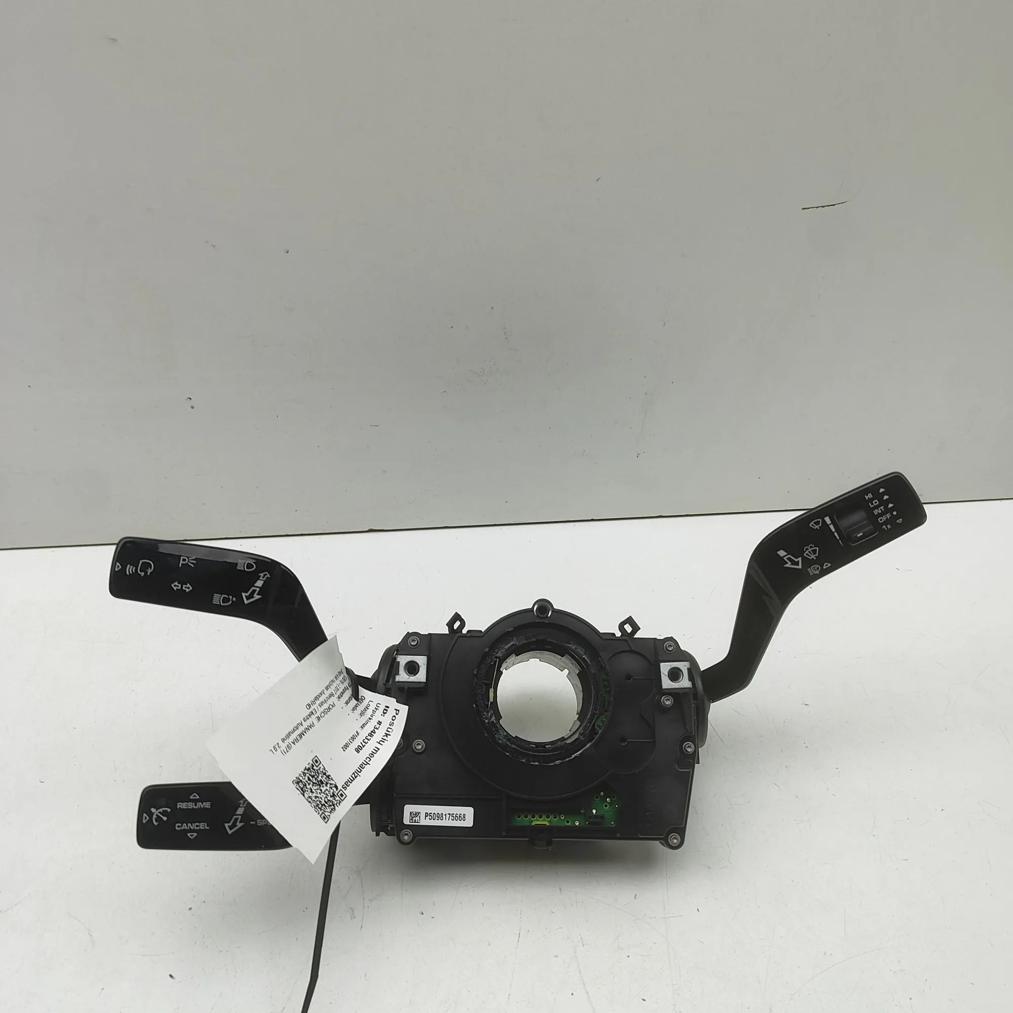 Porsche Panamera Indicator Wiper Stalk Switch 971953502DM Indicator Wiper Stalk Switch PORSCH...