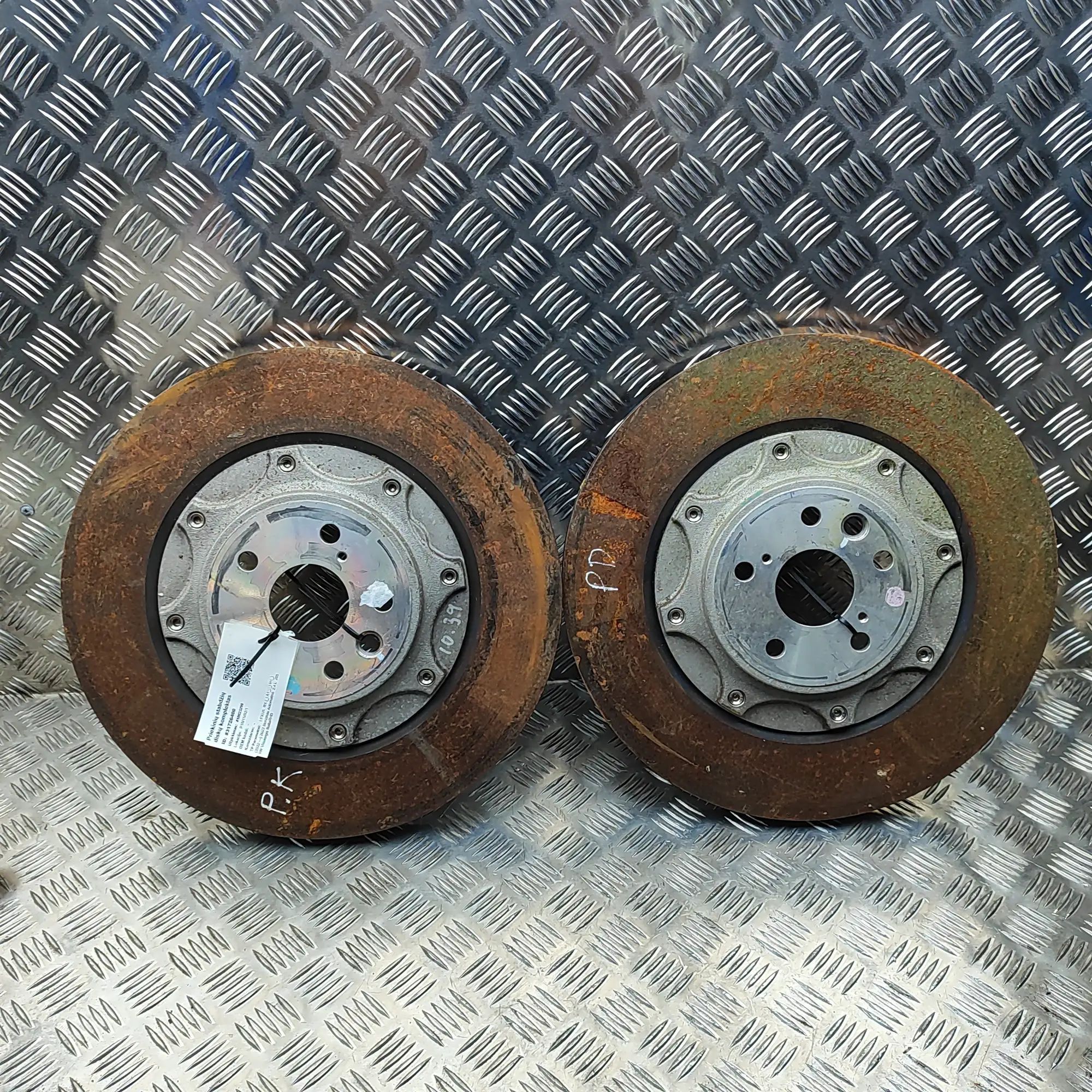 Lexus RX Front Brake Disc Kit 43512-48190, 43516-48010 Front Brake Disc Kit L...