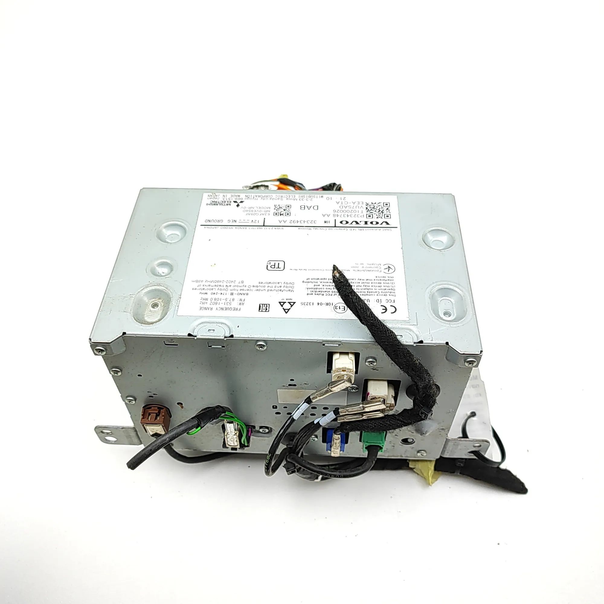 Volvo XC90 Music Navi CD Radio Player Head Unit 32343748, 32343492 Music Navi CD Radio Player H...